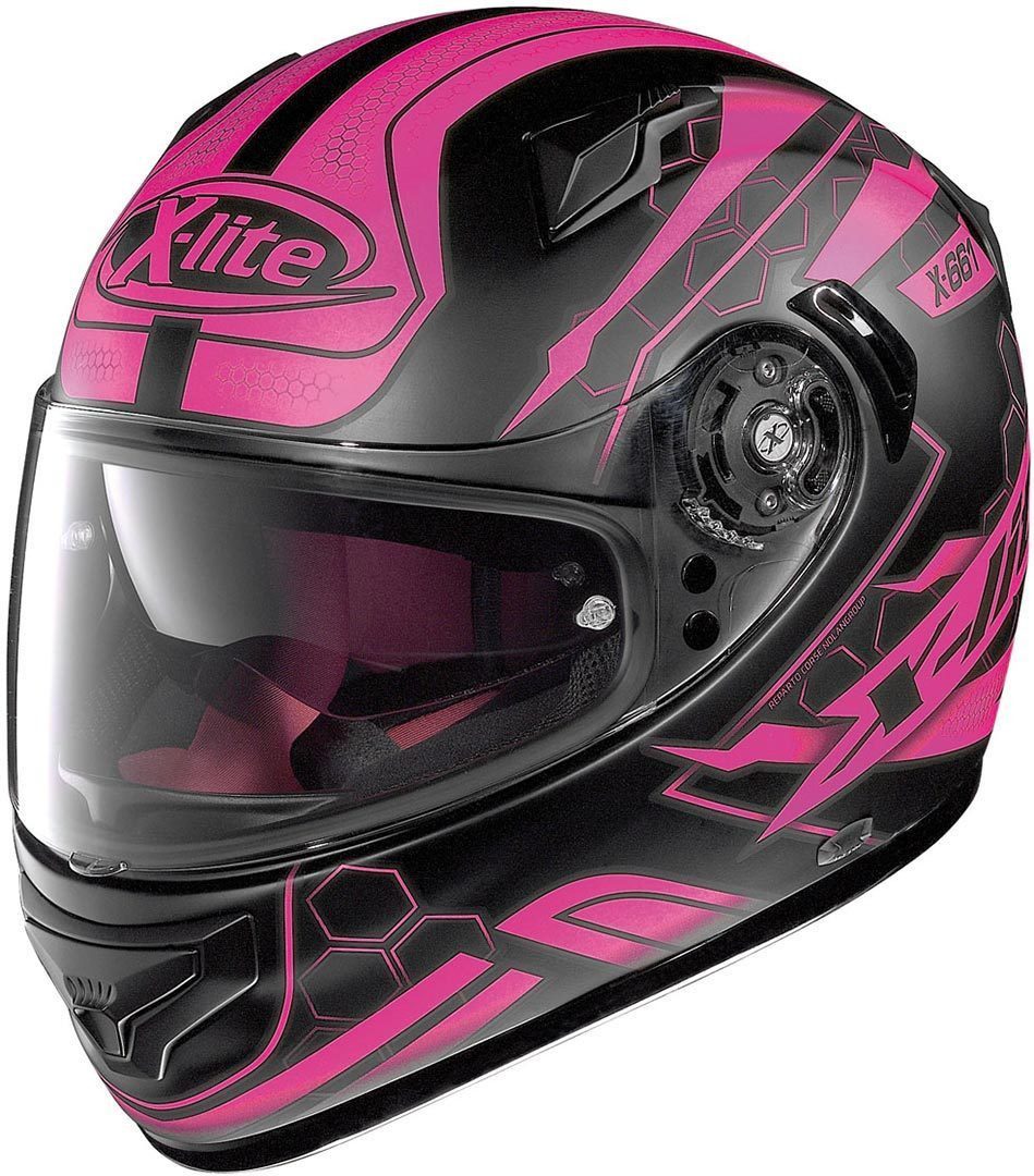 X-lite Motorradhelm X-661 Honeycomb N-Com Helm