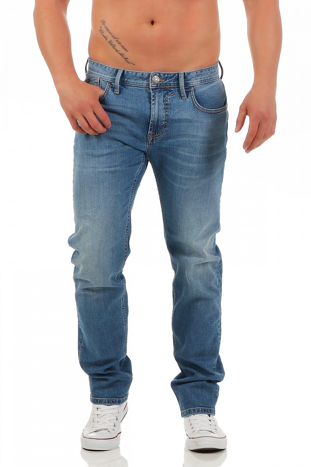 Big Seven Regular-fit-Jeans Big Seven Morris Ocean Blue Regular Herren Jeans