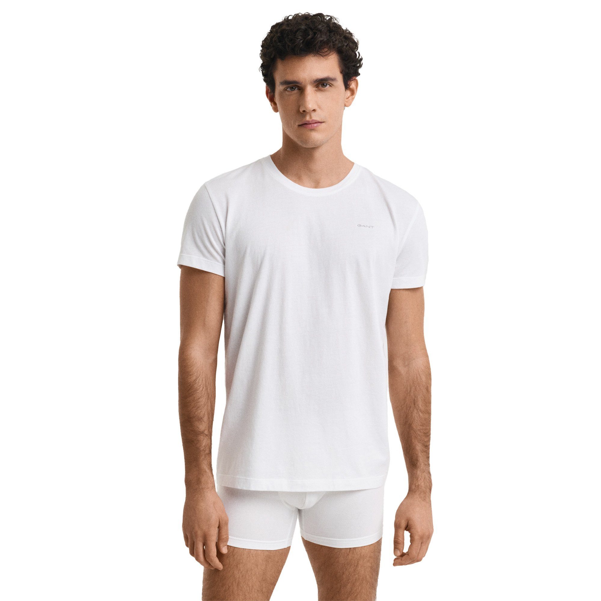 Gant Kurzarmshirt C-NECK T-SHIRT 2-PACK Mit günstig online kaufen