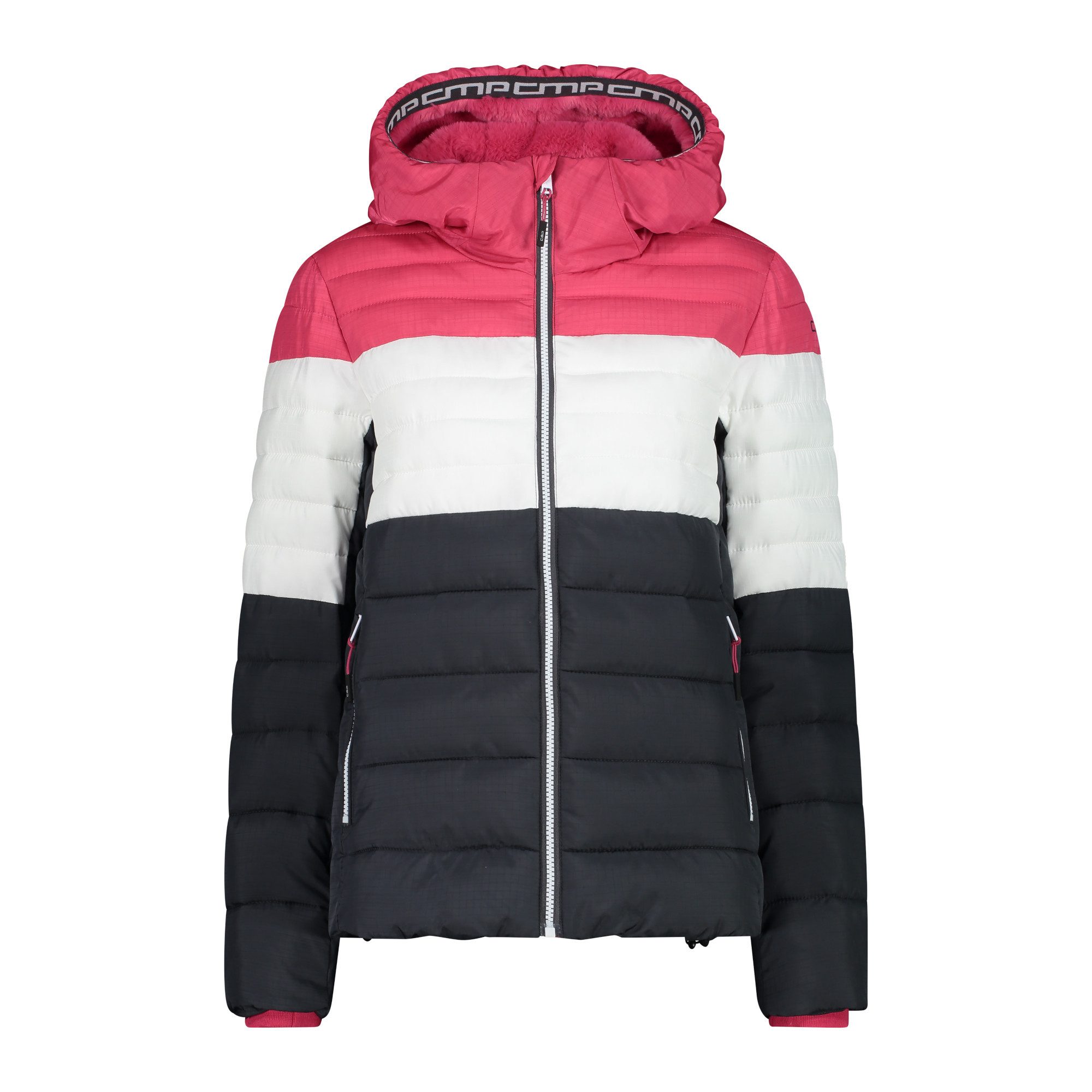 Winterjacke CMP Damen Steppjacke WOMAN JACKET FIX HOOD 32Z4176