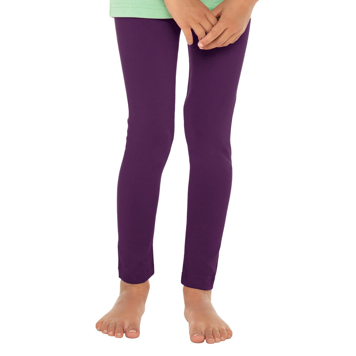 celodoro Leggings Kinder Leggings, stretchige Jersey Hose aus Baumwolle