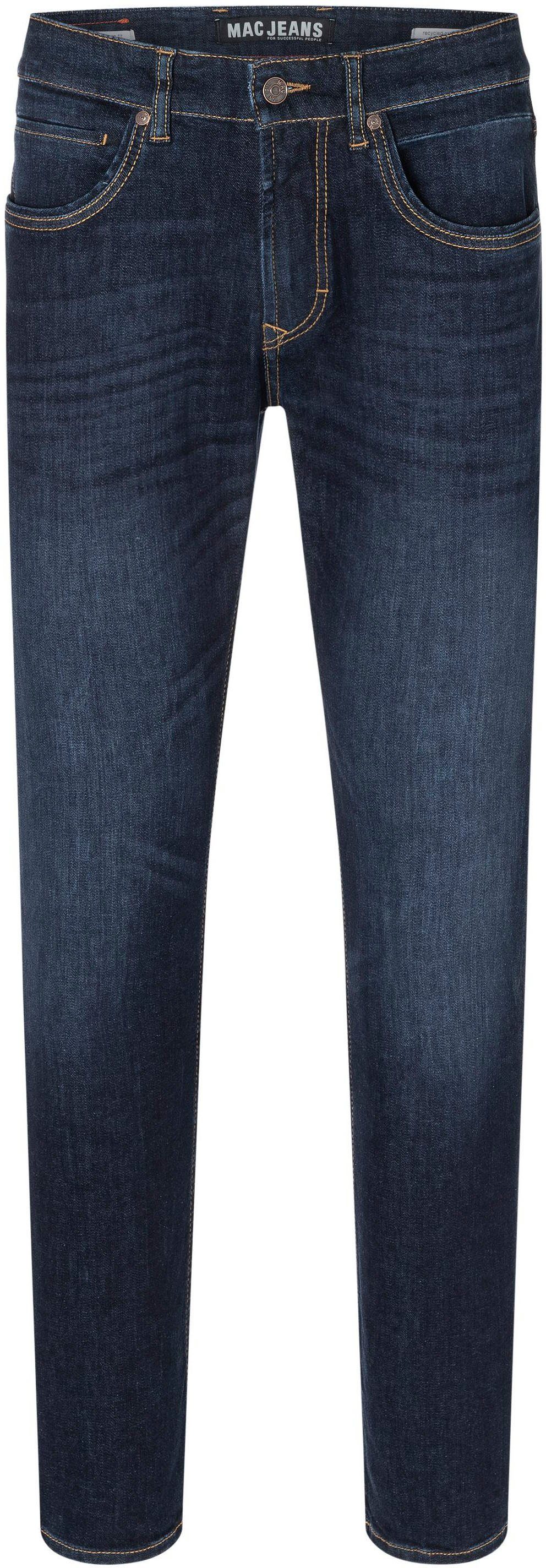 MAC Straight-Jeans Arne Pipe dark blue used