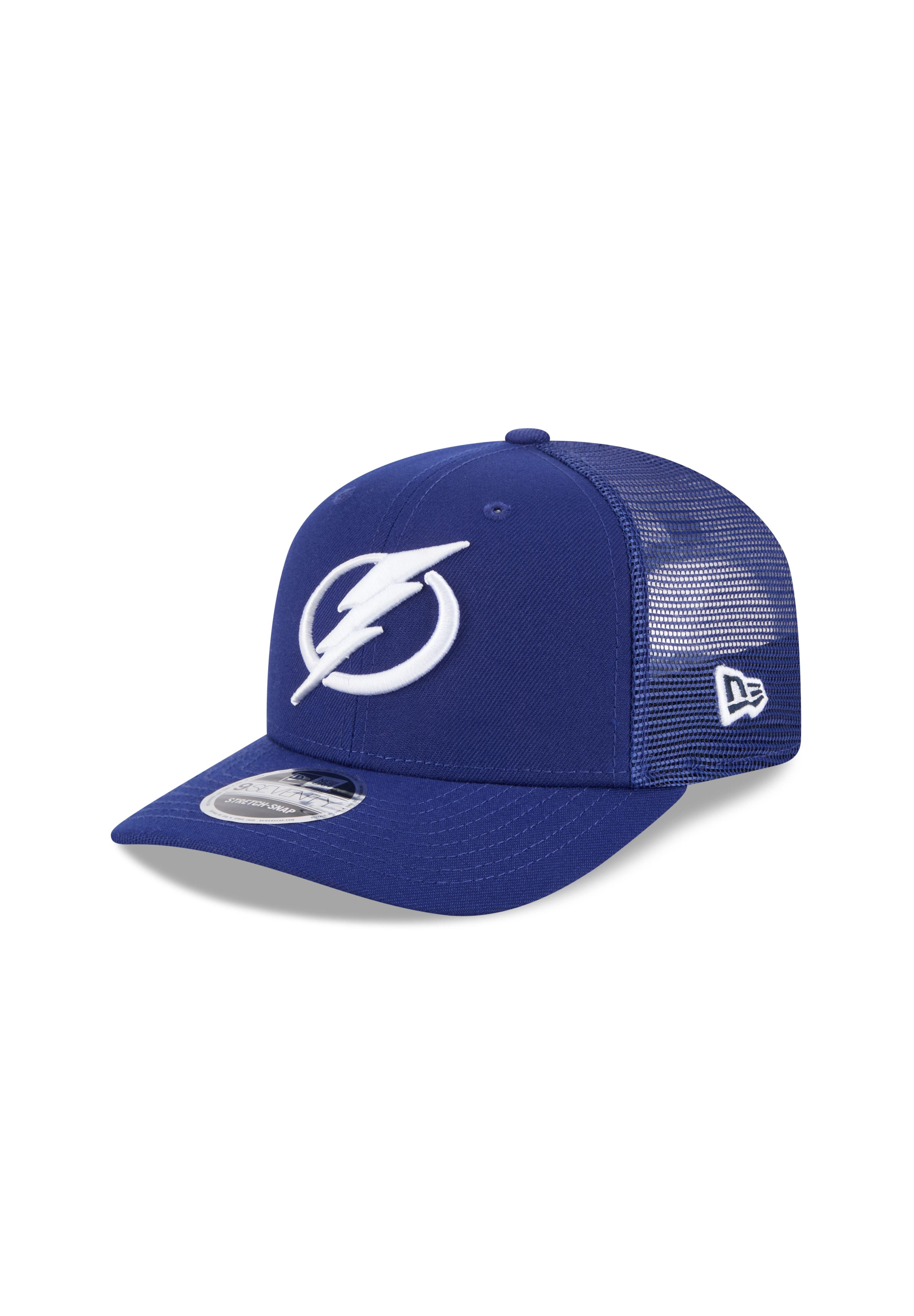 Snapback Cap Tampa Bay Lightning New Era 9Seventy Stretch-Snap NHL Trucker Cap Blau