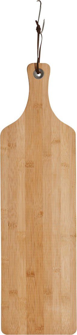 Zeller Present Schneidebrett Bamboo, Bambus, Metall, (1-St), Длина ca. 57 cm