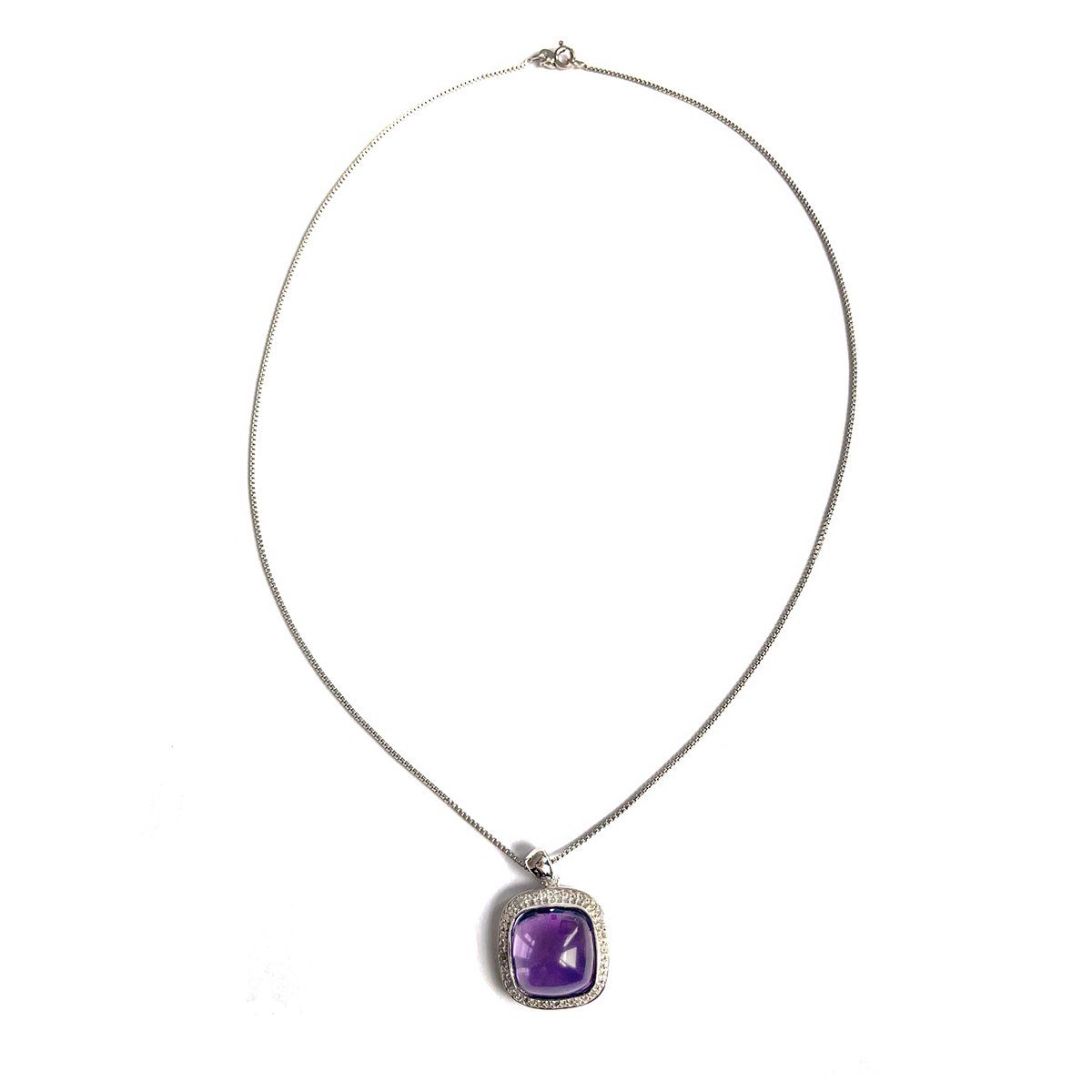 XEN Kette mit Anhänger lila...