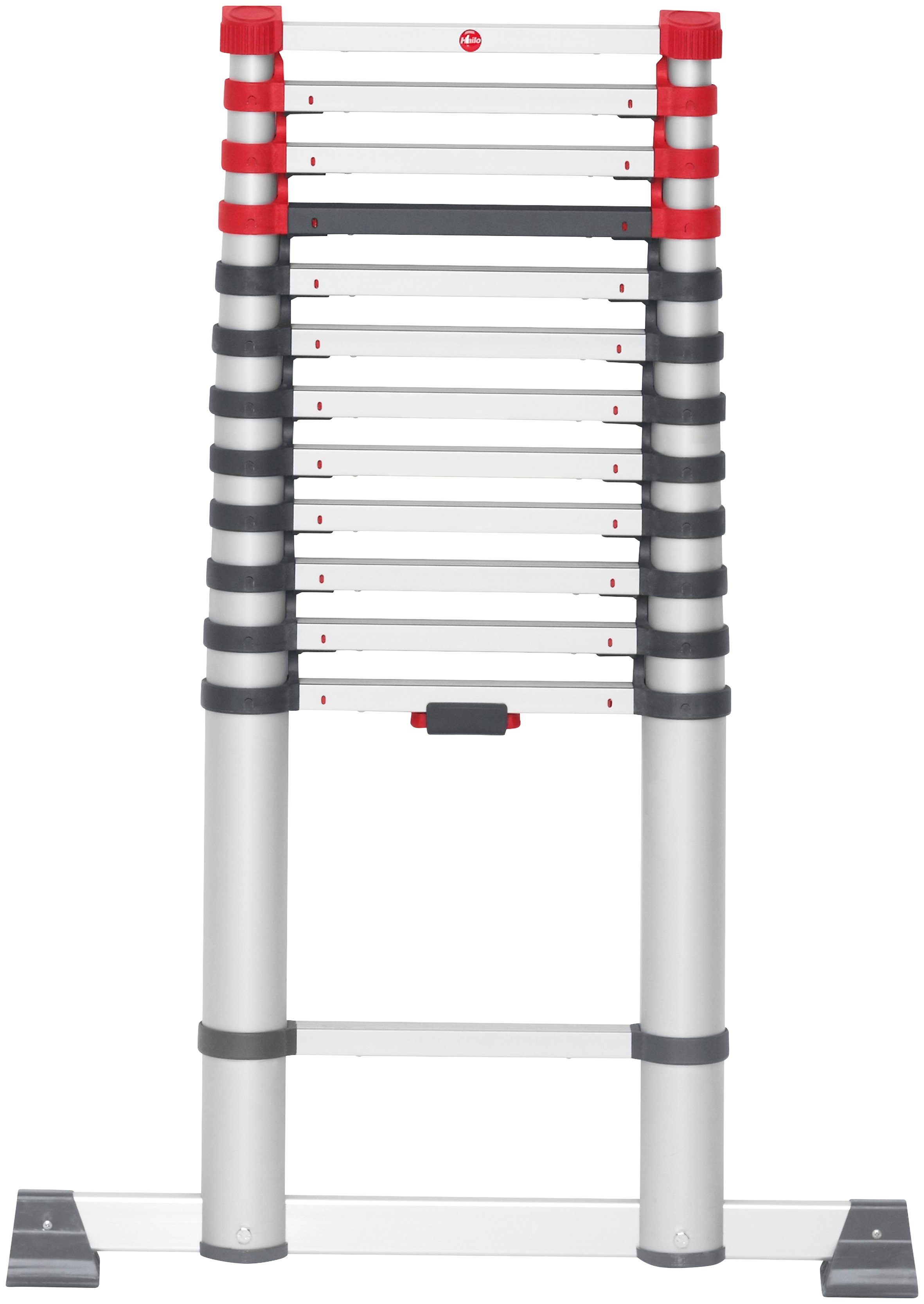 Hailo Sicherheits-Teleskopleiter FlexLine 380 Aluminium 13-stufig bis 150 k günstig online kaufen
