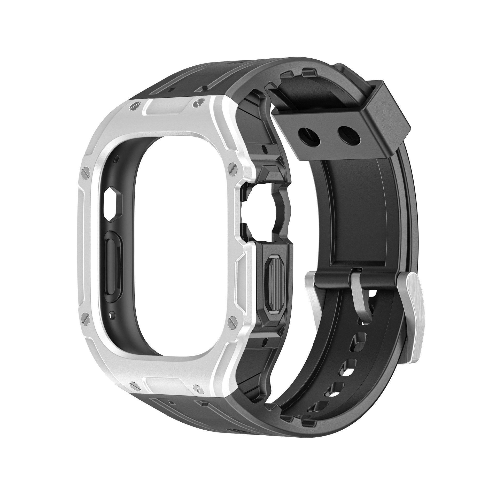 FELIXLEO Uhrenarmband Hülle für Apple Watch iwatch8Ultra49mm Schutzhülle