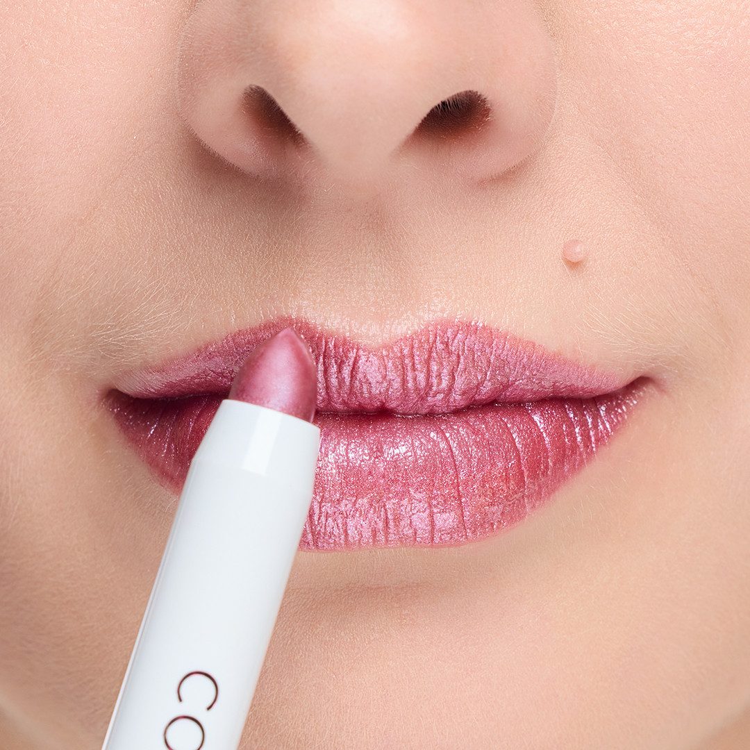 Cosline Cosmetics Lippenstift langanhaltend, pflegend, cremige Textur, mit natürlichen Inhaltsstoffen, Made in Germany