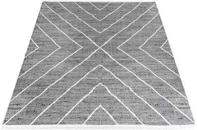 Teppich EFE 1020, Sehrazat, rechteckig, Höhe: 5 mm, Wohnzimmer, Flachwebteppich, Scandi Style