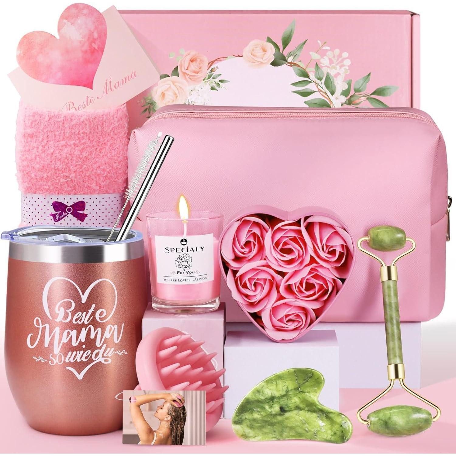 LuxusKollektion Badaccessoire-Set Geschenkset Mama Geburtstag Muttertag Wei günstig online kaufen