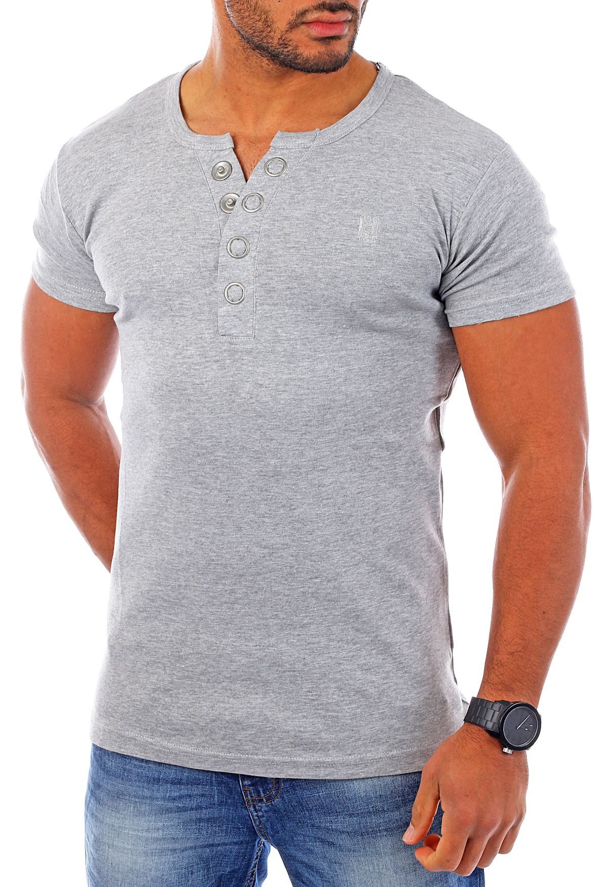 Young & Rich T-Shirt Herren basic günstig online kaufen