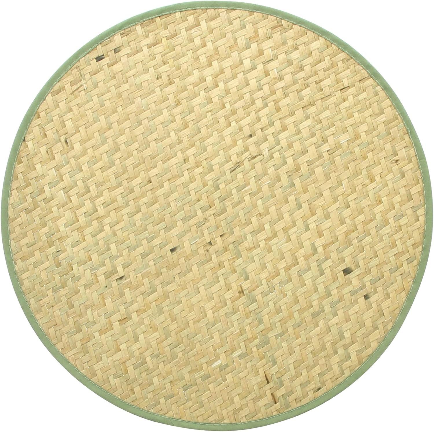 Platzset Platzmatte "Seegras" natur, rund Ø 38 cm, Tischset, Platzdeckchen