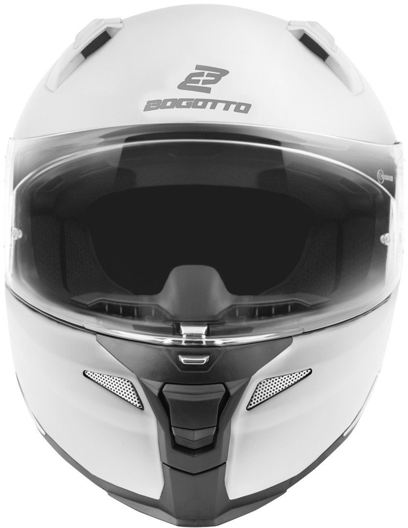Bogotto Motorradhelm FF110 Helm, reflektierende, Pinlock, Schnellwechselvisier, Ratschenverschluss