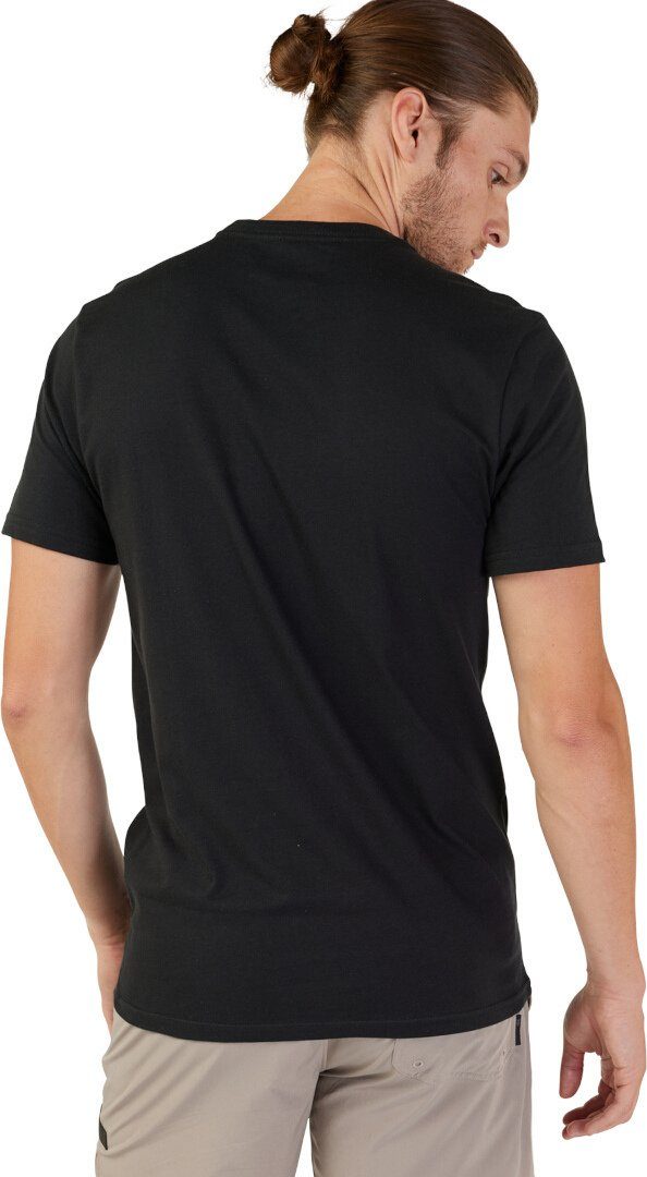 Head Kurzarmshirt Premium Black/White T-Shirt Fox