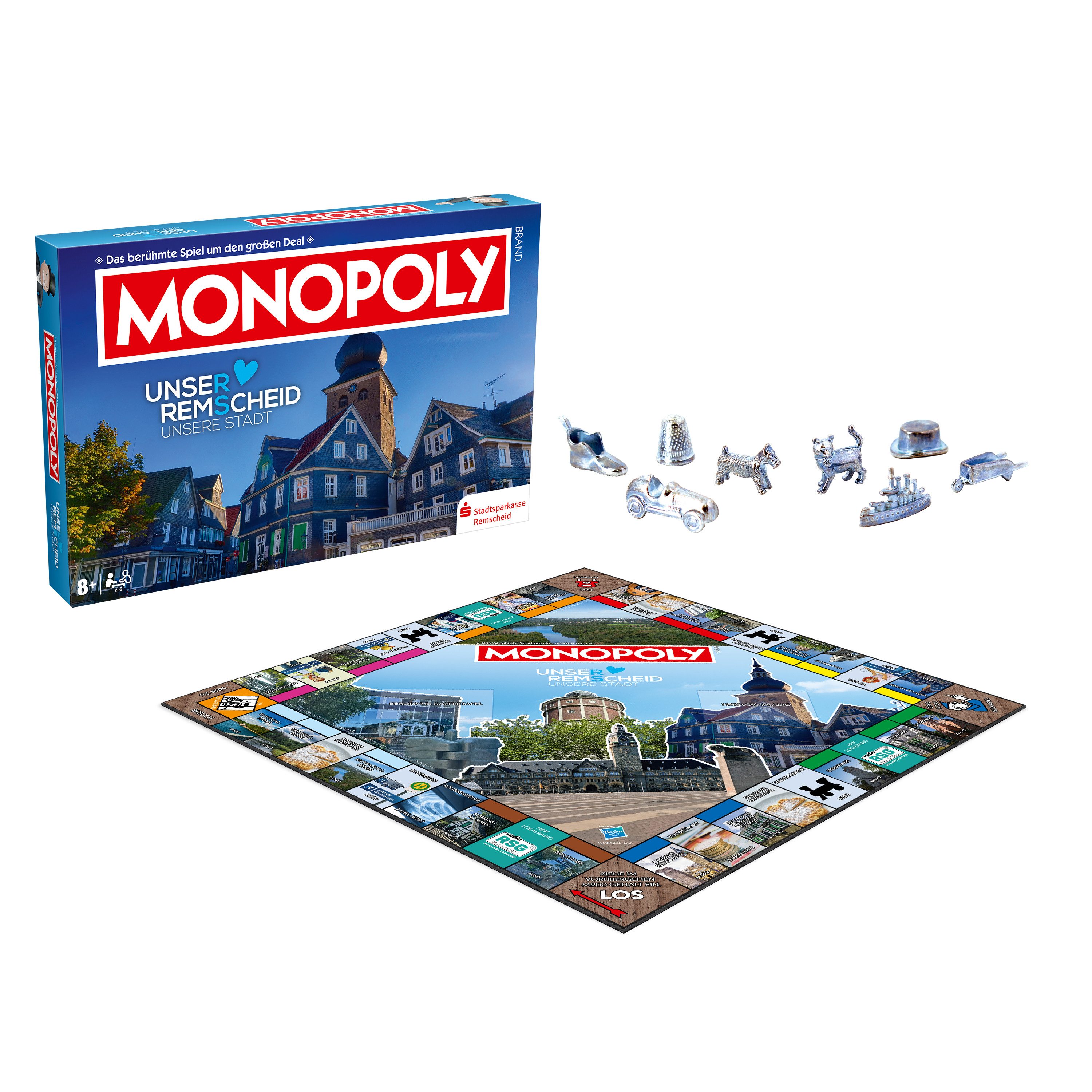 Winning Moves Spiel Monopoly - Remscheid, Brettspiel