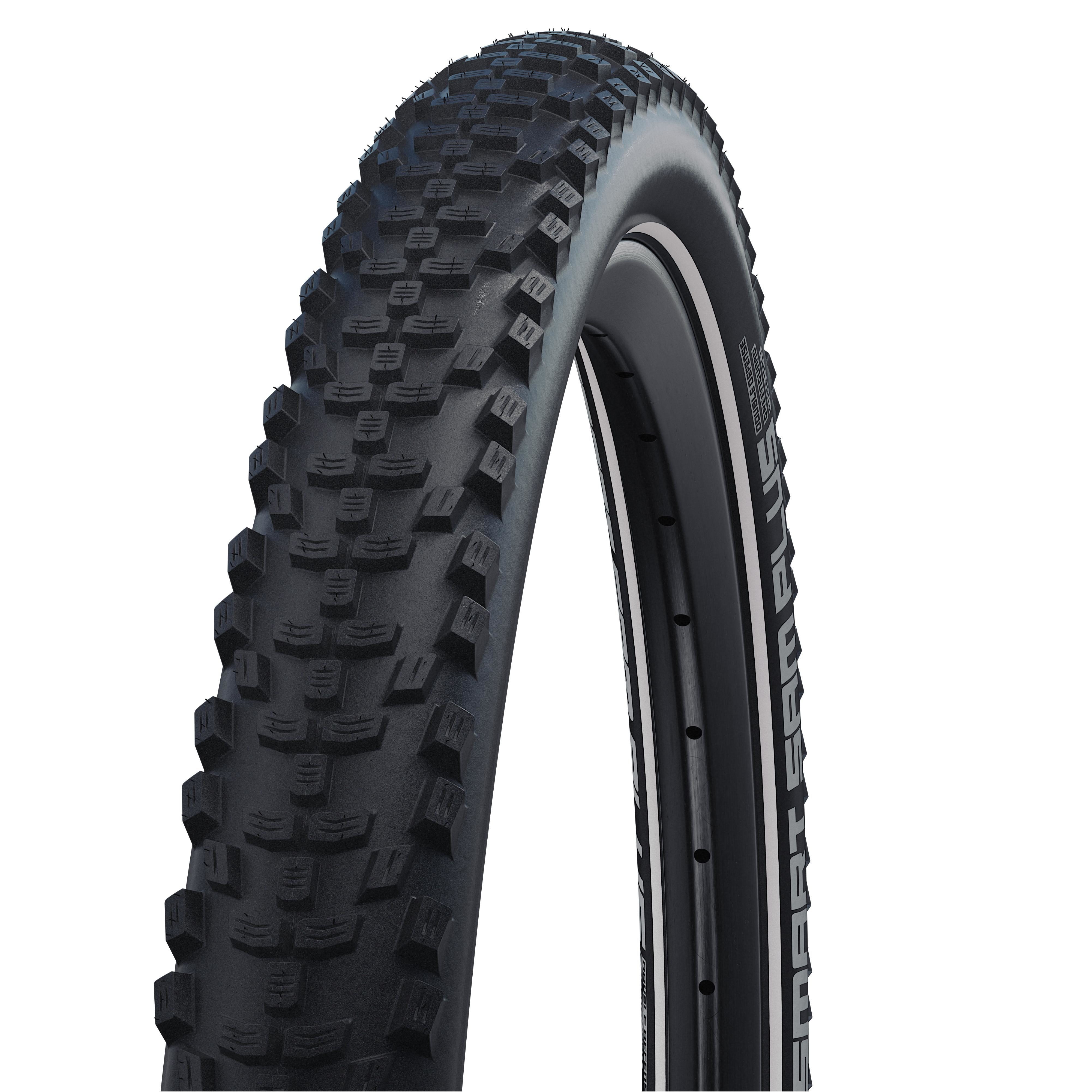 Fahrradreifen Schwalbe Reifen Smart Sam Plus 28x1.60" 42-622 schwarz Reflex E-25