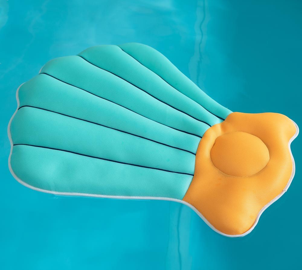 WESTMANN Schwimmhilfe Schwimmtier Muschel (1-tlg), Robustes und witterungsbeständiges Material, LxBxH 105x120x10cm