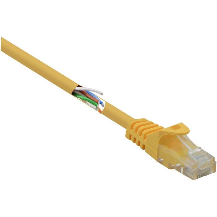 Basetech CAT5e U/UTP Netzwerkkabel 0.15 m LAN-Kabel