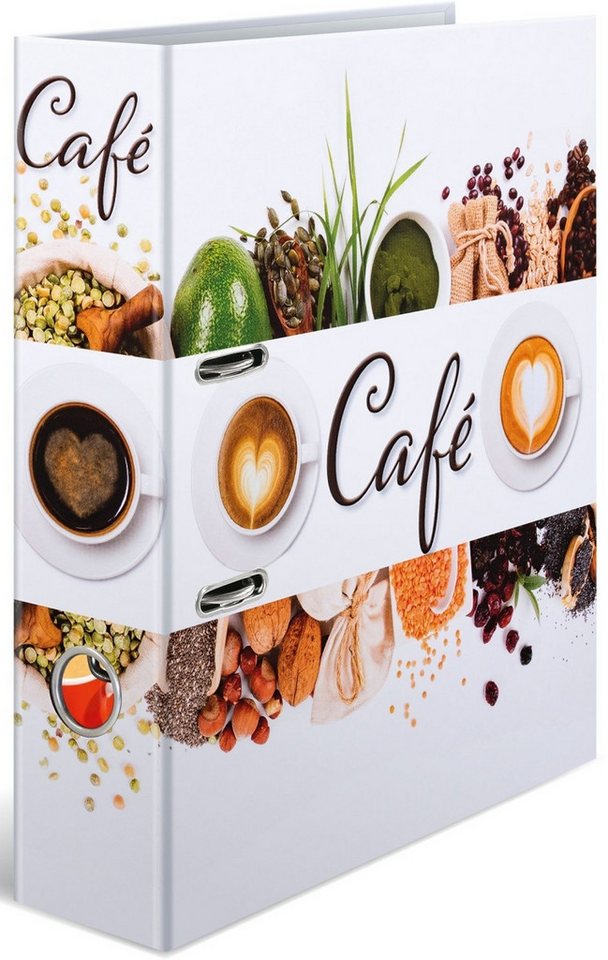 Thumbnail - HERMA Aktenordner Motiv-Ordner A4 Coffee
