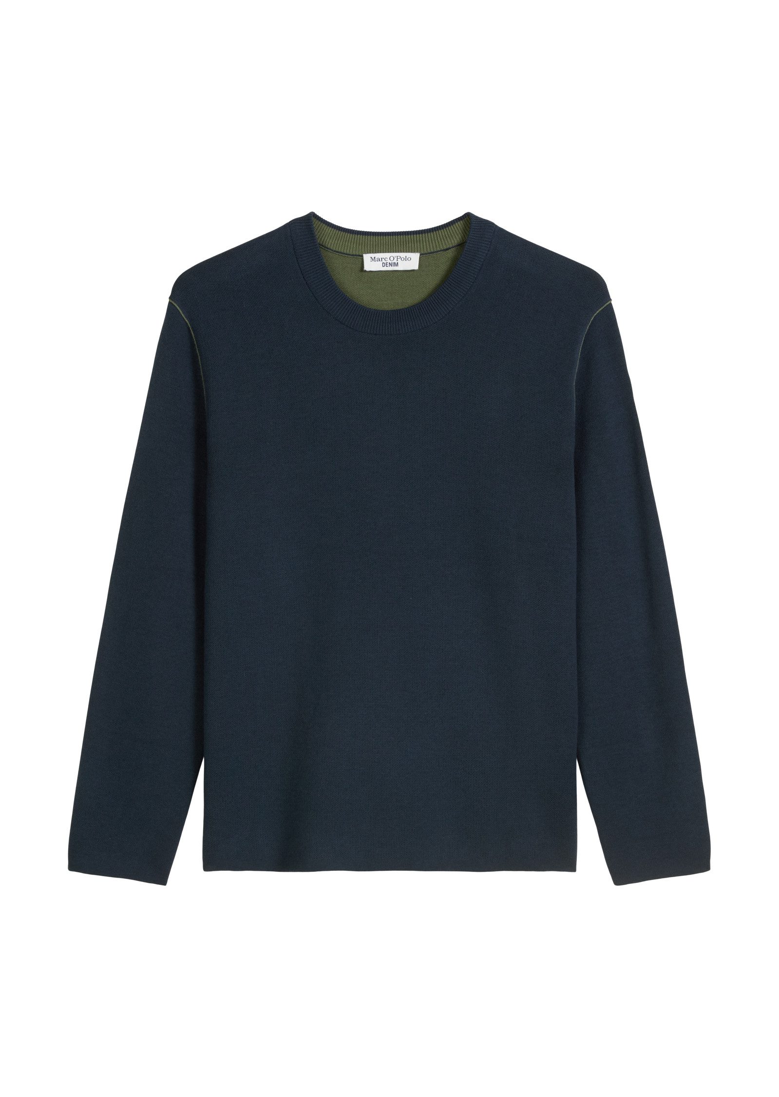 Strickpullover aus Double-Face-Cotton