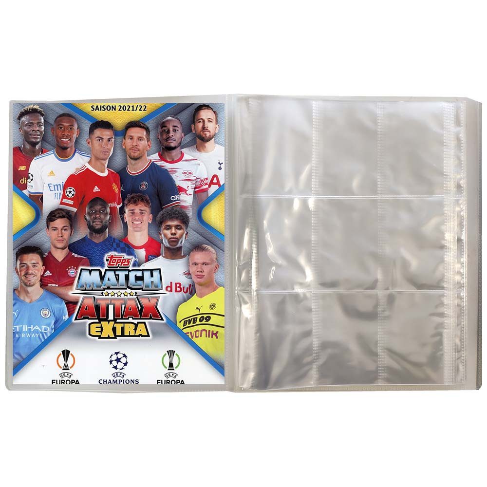 Topps Sammelkarte Topps Champions League EXTRA 2021/22 Trading Cards 1 Leere Sammelmappe