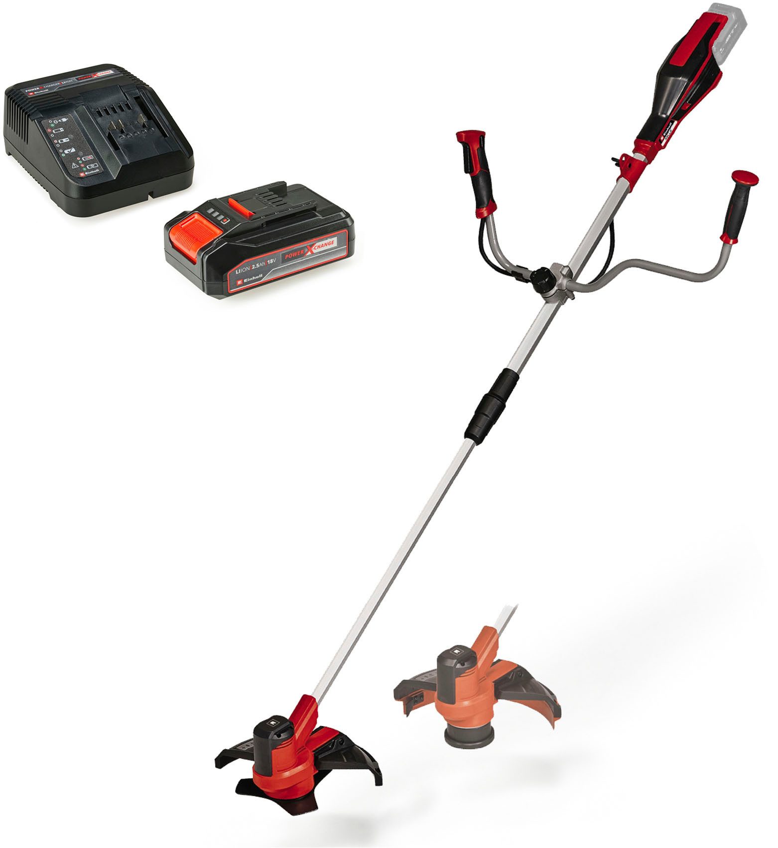 Einhell Akku-Motorsense Akku-Sense »AGILLO 18/200« (1x 2,5 Ah), 30 cm Arbeitsbreite Faden, Inkl. Akku und Ladegerät