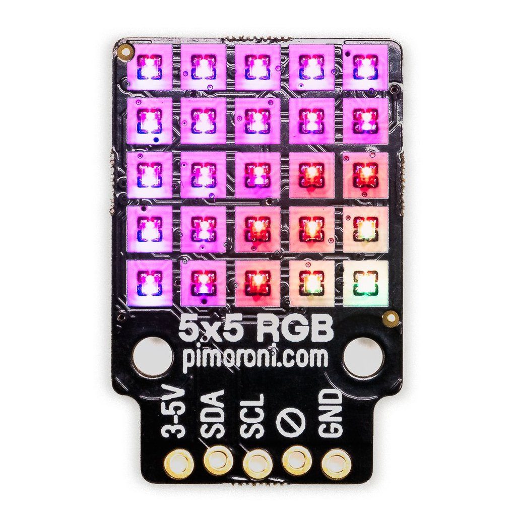 Smarte LED-Leuchte 5x5 RGB Matrix Breakout