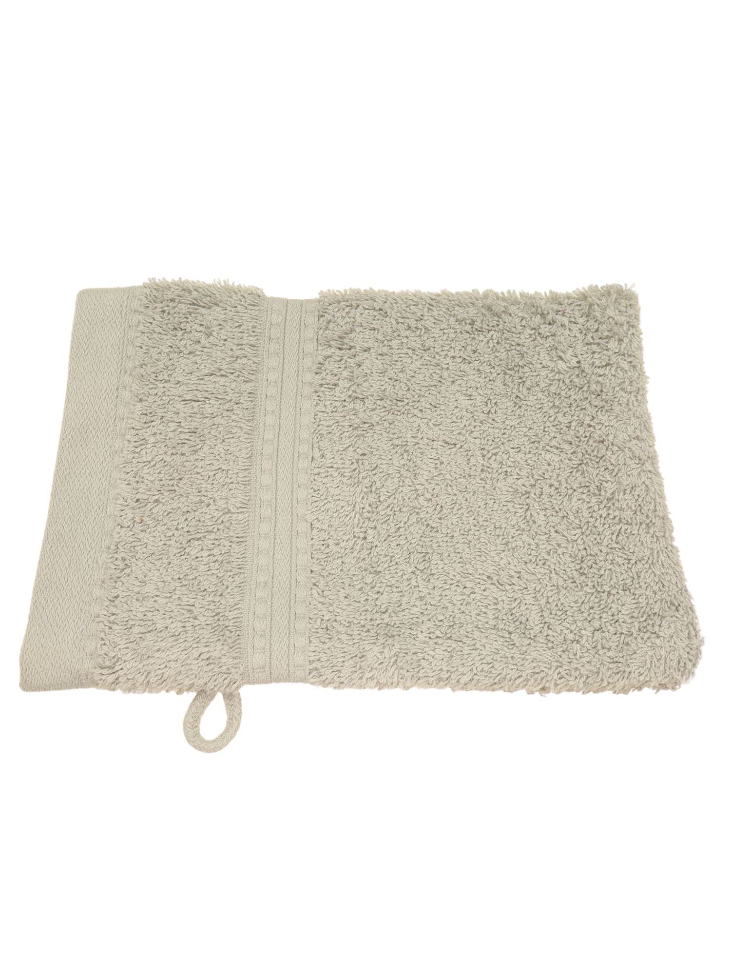 Julie Julsen Handtuch 1-Handtuch-Silber-Waschhandschuh 15 x 21 cm, Bio-Baum günstig online kaufen