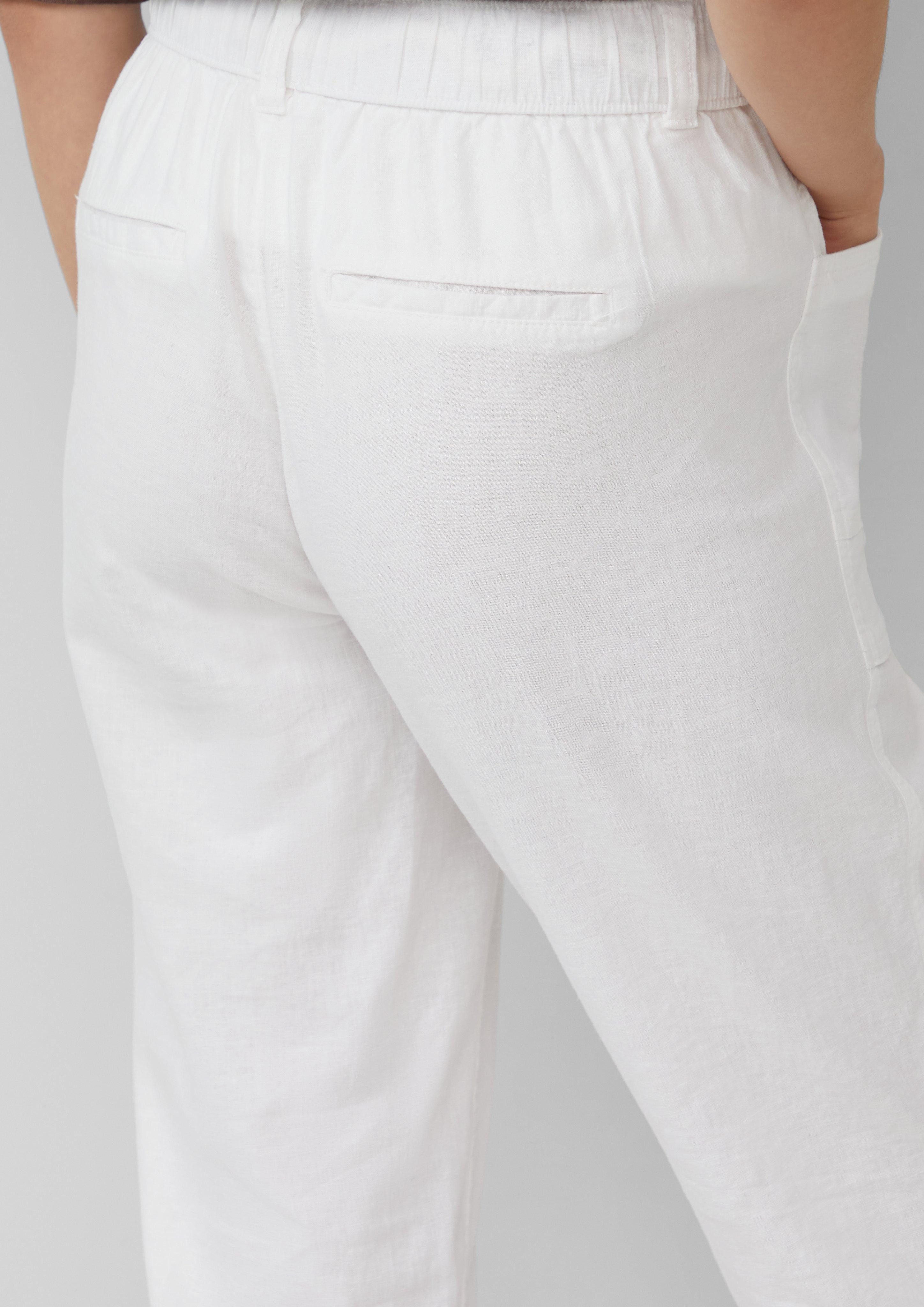 s.Oliver 7/8-Hose Leinenmix-Hose im Relaxed Fit günstig online kaufen