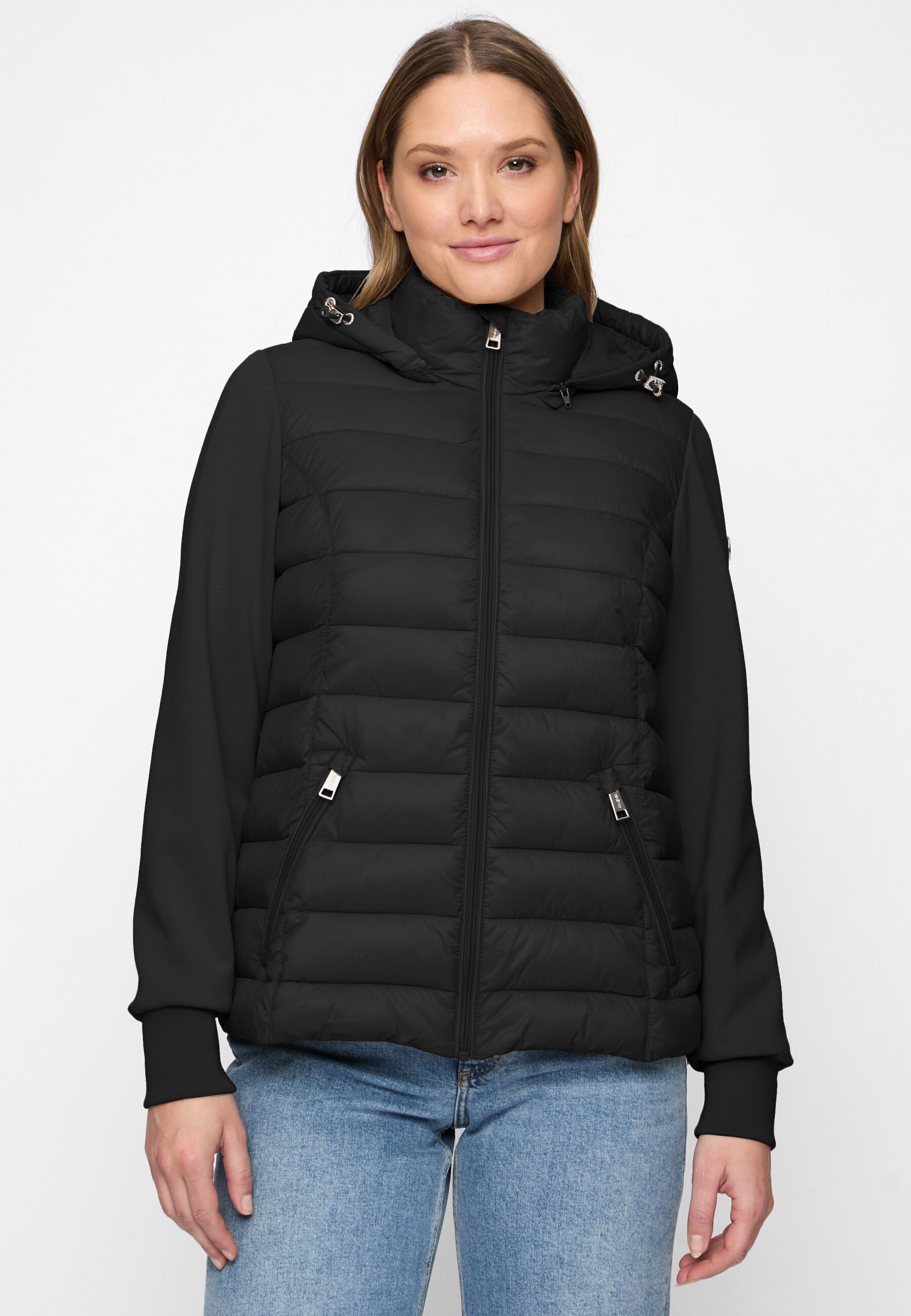 COVERED Winterjacke Sophiaa (1-St) mit weitenregulierbarer Kapuze
