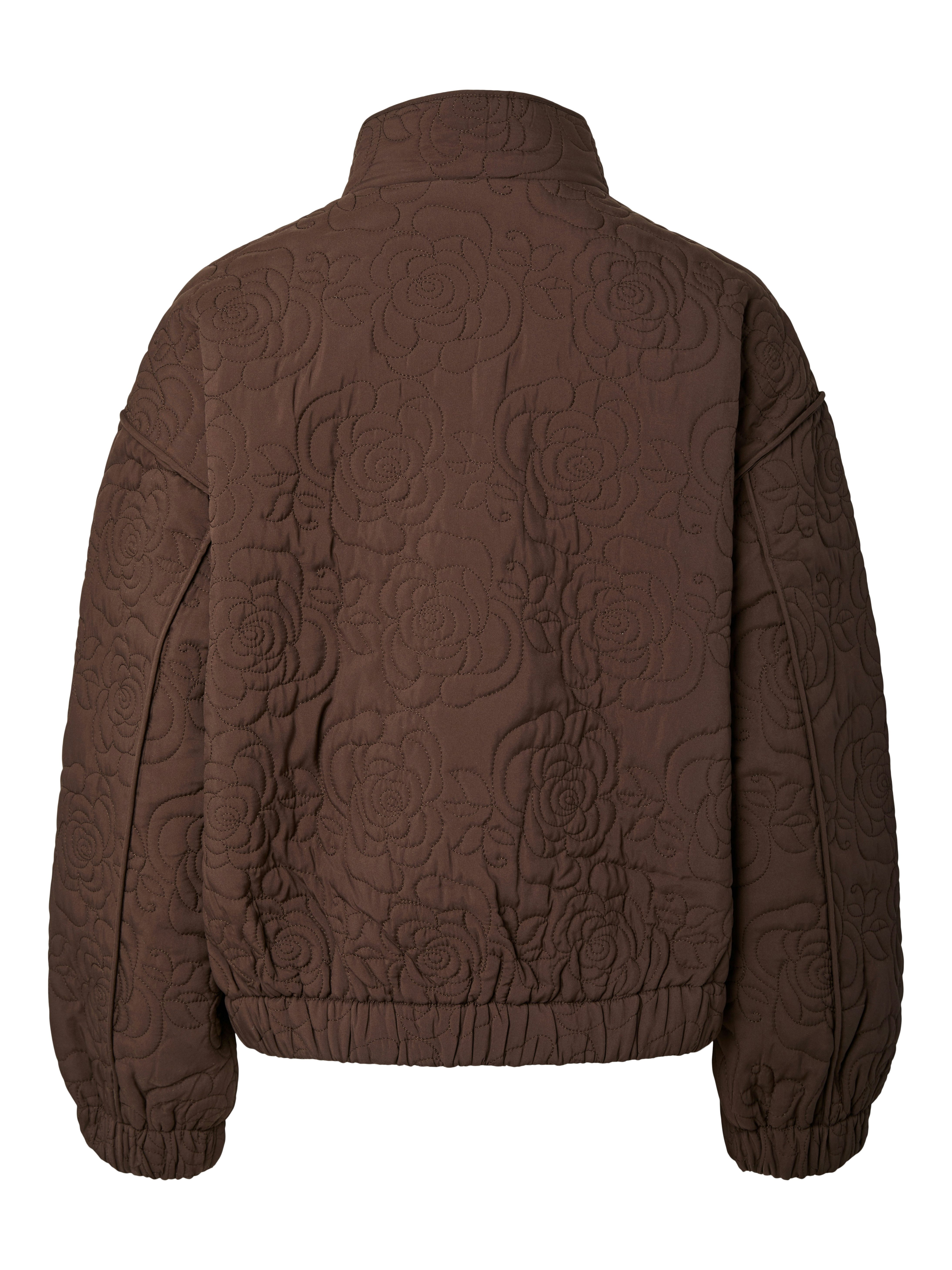 Y.A.S Blouson YASFIPURA LS QUILTED JACKET S. NOOS Kunstfaser, elastische Bündchen – Bild 5 von 5