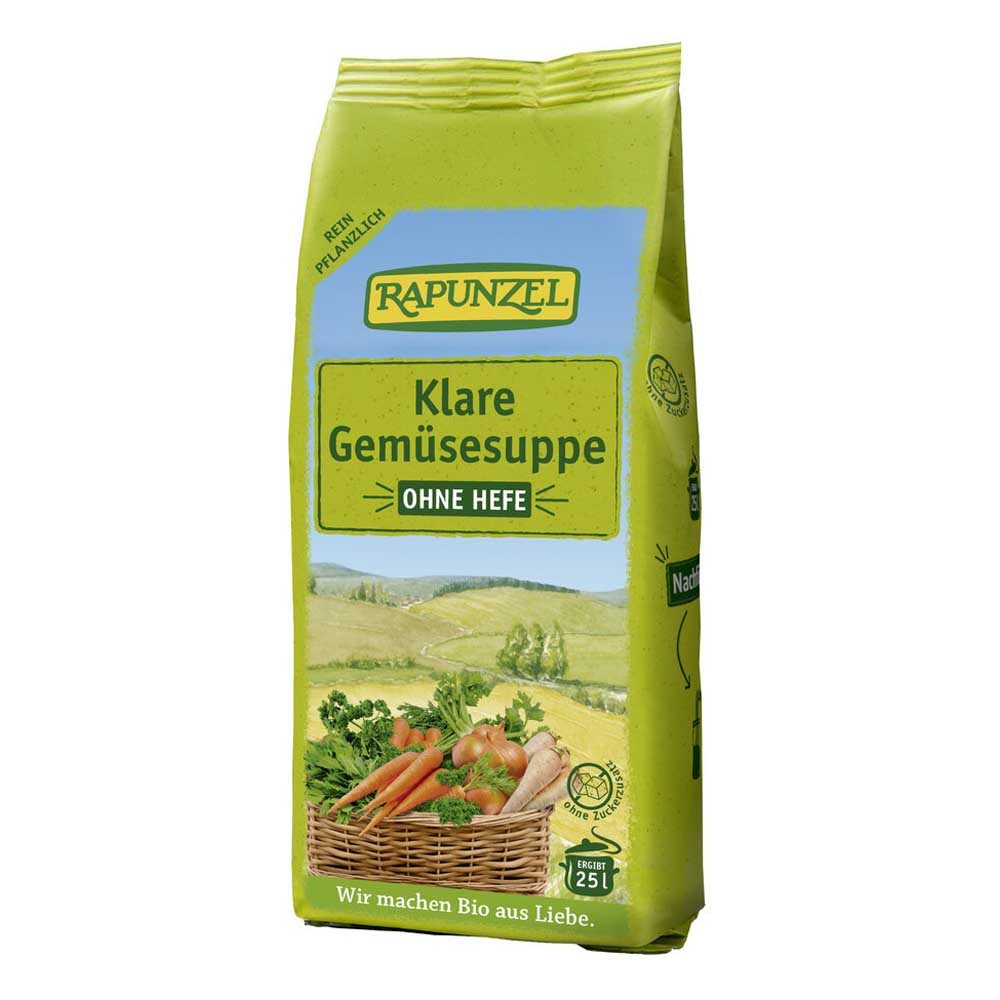 Rapunzel Brühe Klare Suppe - ohne Hefe Nachfüll 500g