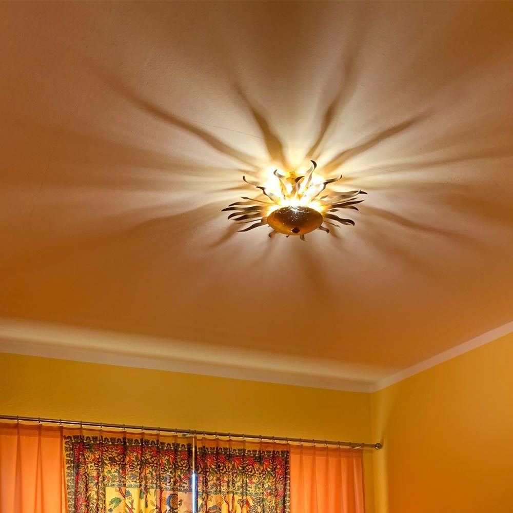 s.luce Deckenleuchte XL handgeschmiedete Sonne Diator günstig online kaufen