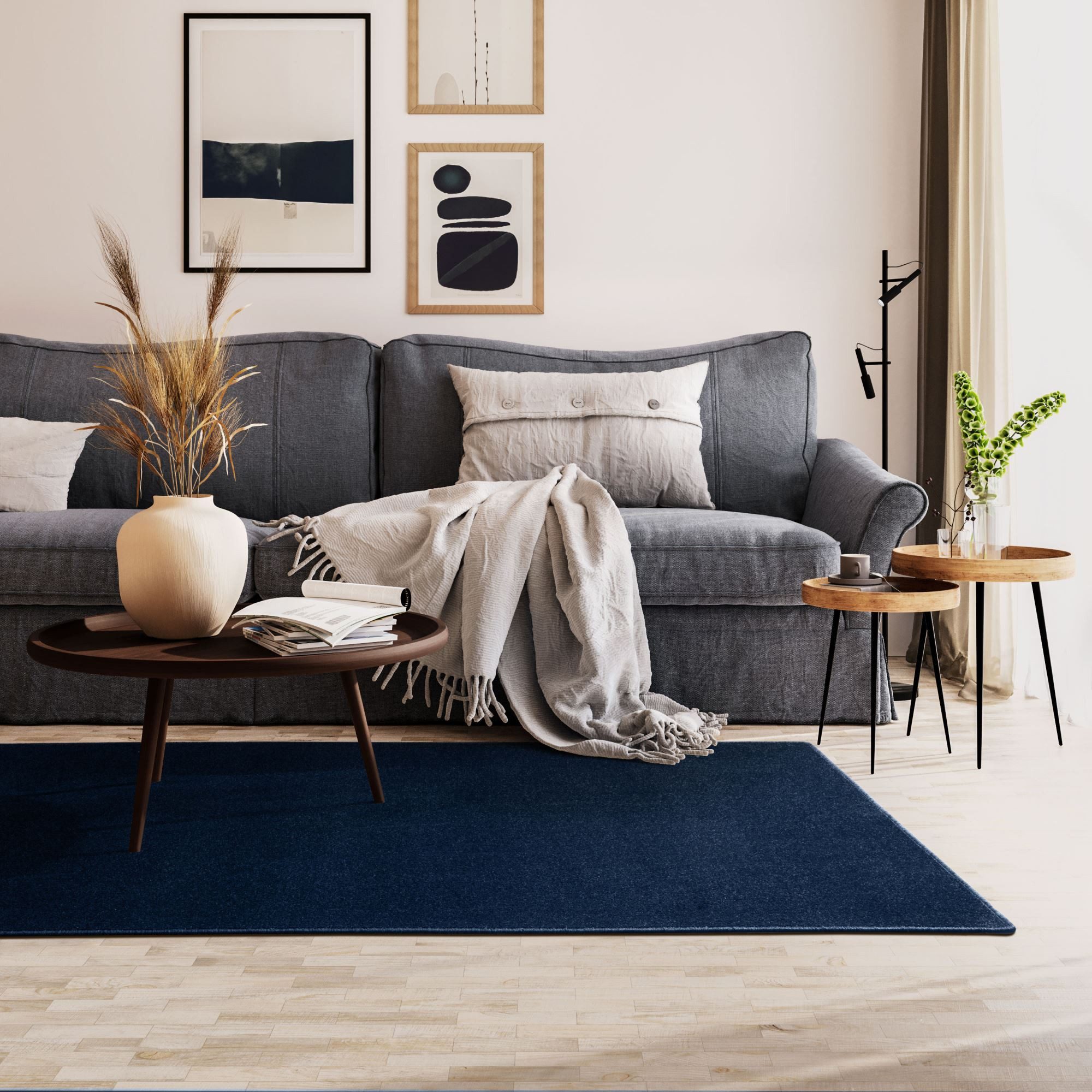Steffensmeier Teppich Cambridge Young, Rechteckig, Kurzflor Teppich, Wohnzimmer