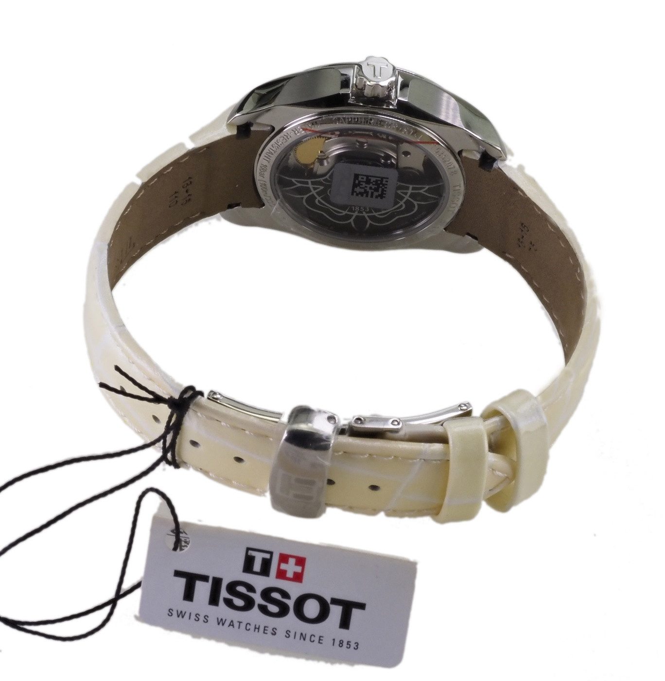 Tissot Automatikuhr Tissot Damen AutomatikUhr T0352071603100 T-Lady COUTURIER, (Silber)