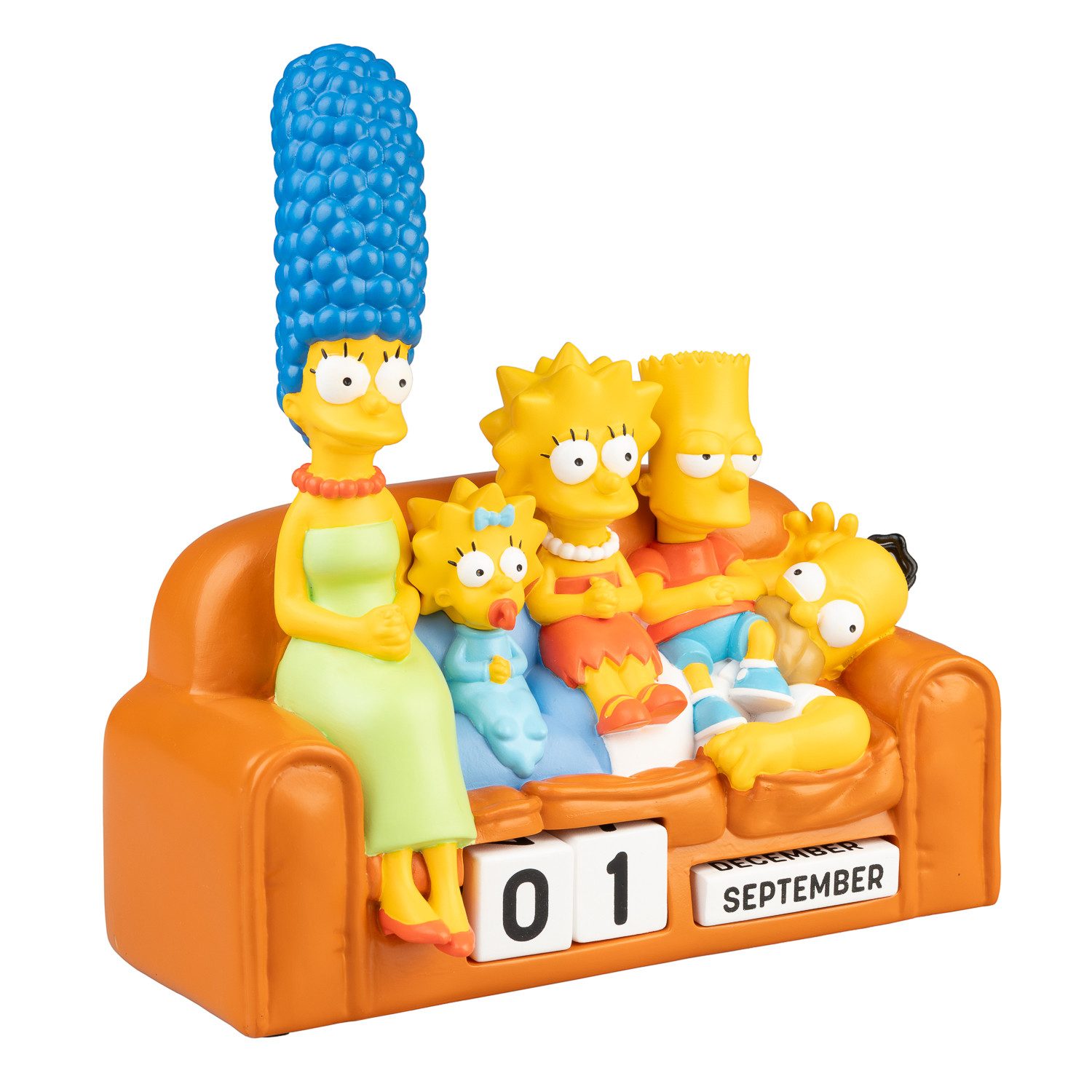Grupo Erik ewige Kalender The Simpsons Couch 3D Kalender, Simpsons, 3D-Kalender
