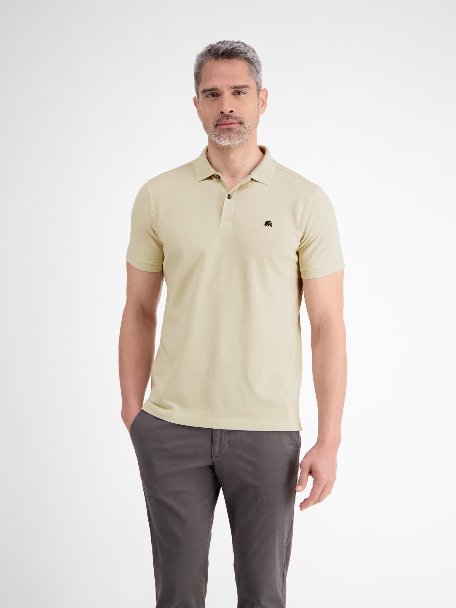 LERROS Poloshirt Basic Poloshirt für Herren, unifarben