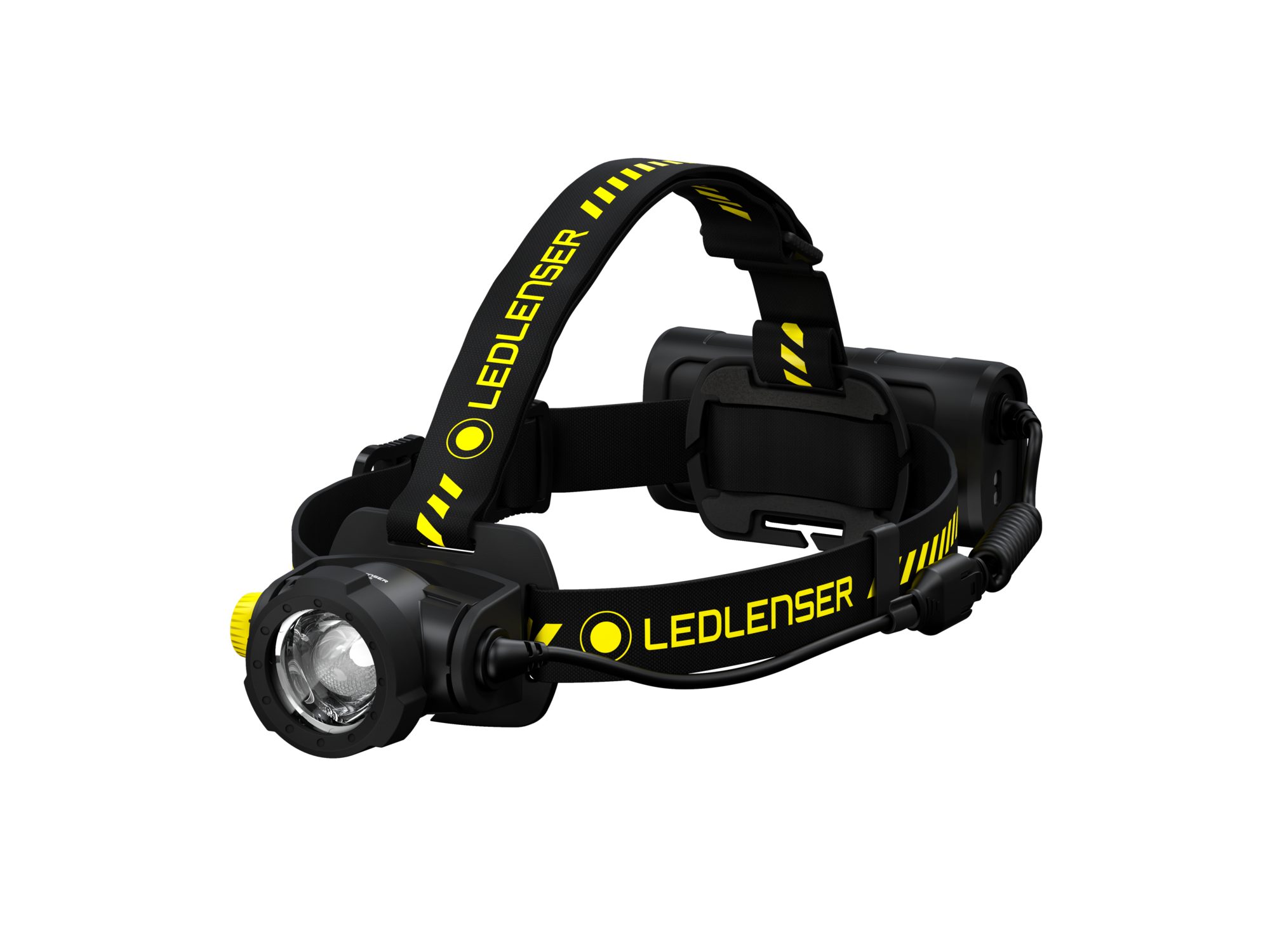 Ledlenser LED Stirnlampe H15R Work, 2500 Lumen, 250m Leuchtweite, 413g, 70 Std, IP67, wiederaufladbar