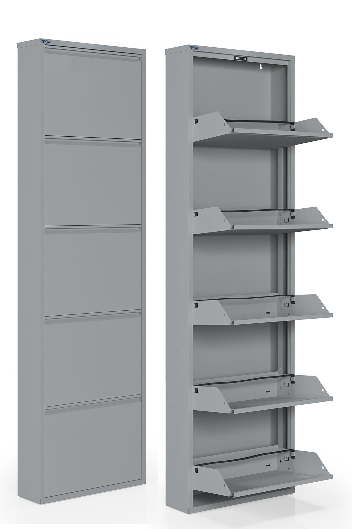 Kaufexpress GmbH Schuhschrank Metall-Schuhregal mit 5 günstig online kaufen