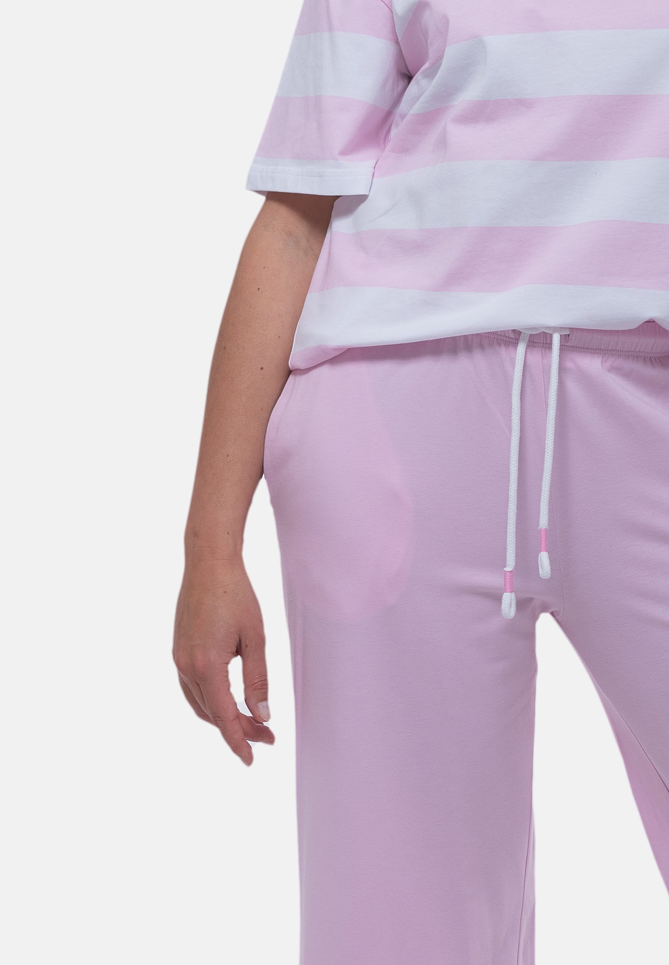 Mey Pyjama Streaked Lines (Set, 2 tlg) Schlafanzug - Baumwolle - Atmungsaktiv