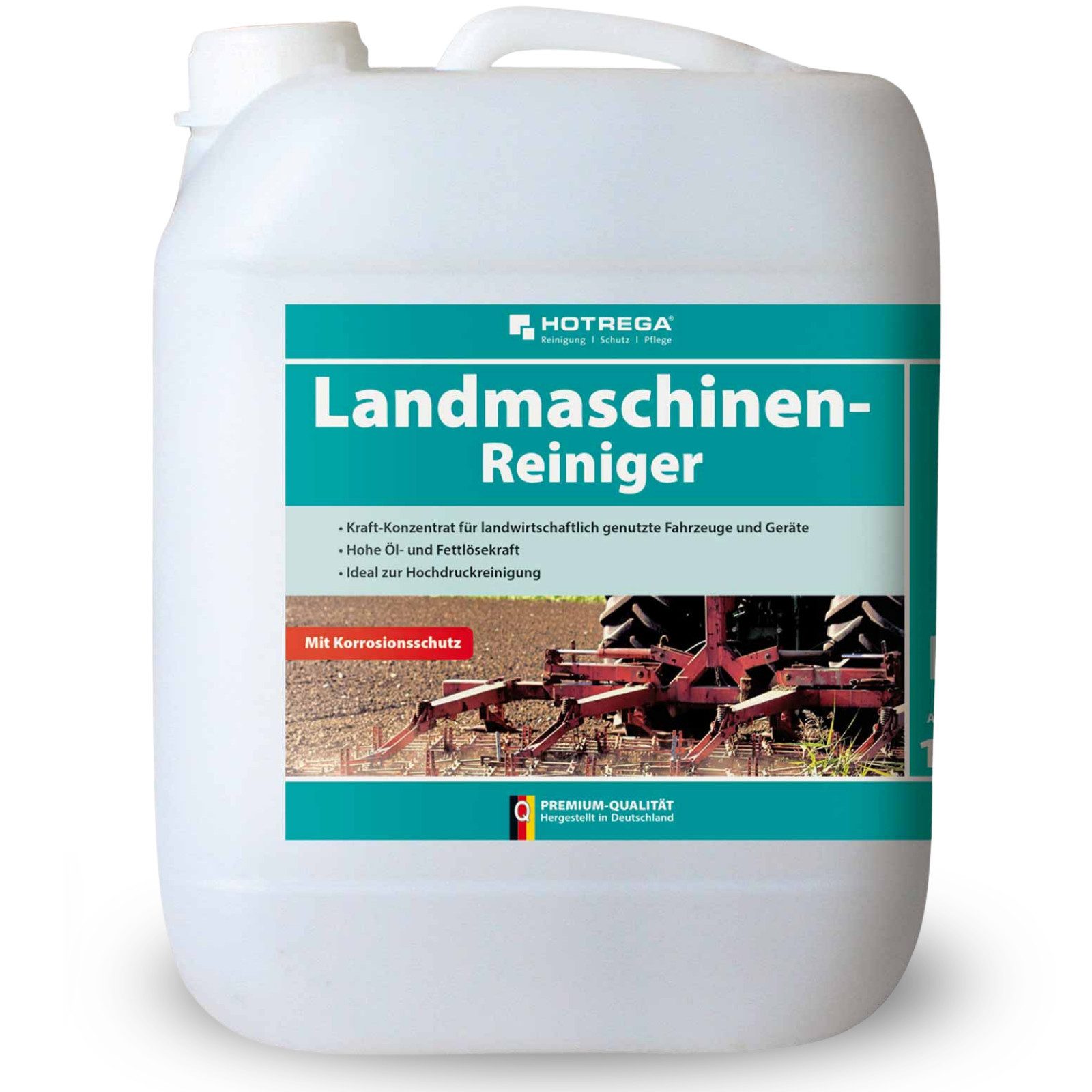 HOTREGA® Landmaschinenreiniger Geräte und Fahrzeug Reiniger 10L Konzentrat Universalreiniger