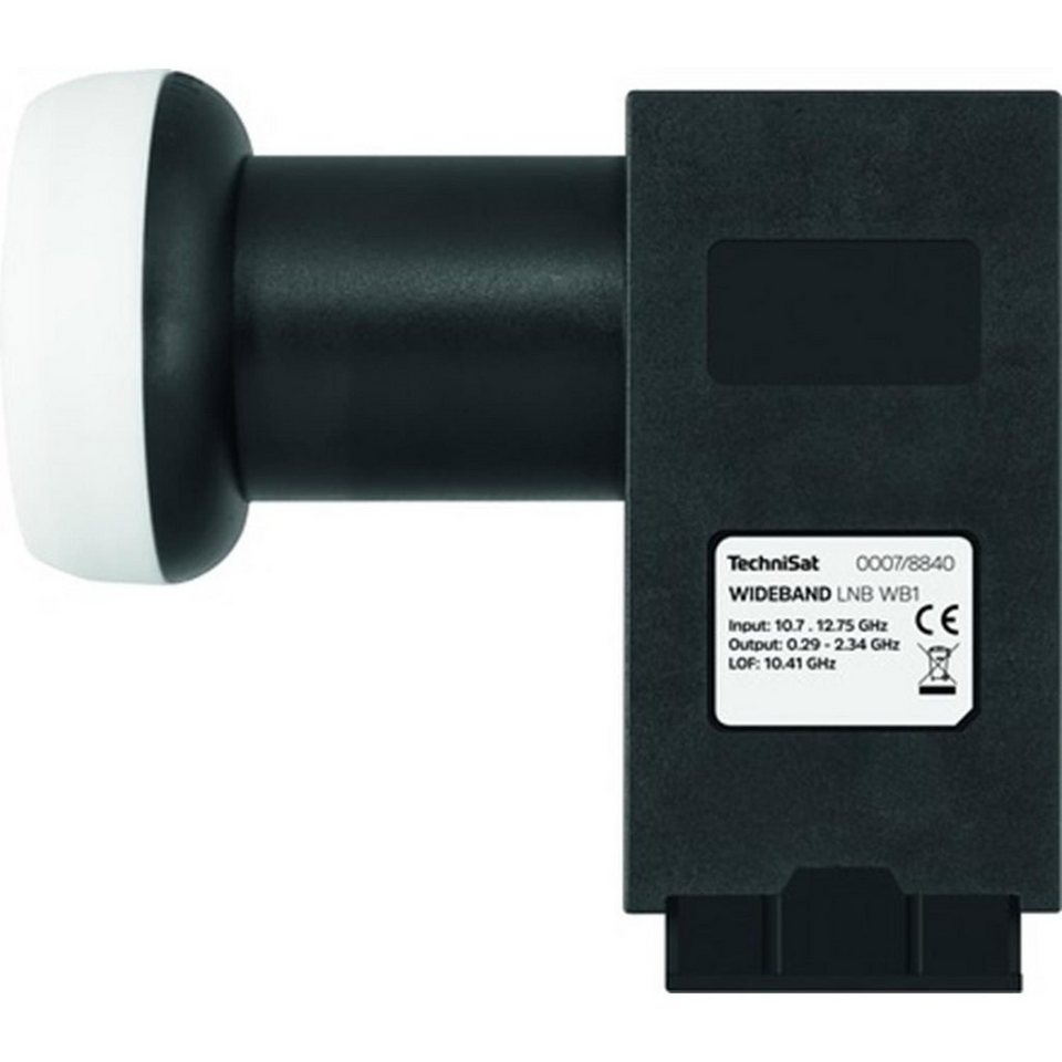 TechniSat Wideband-LNB, 40mm Spezial-LNB in Kombination mit TECHNIROUTER  Universal-Single-LNB