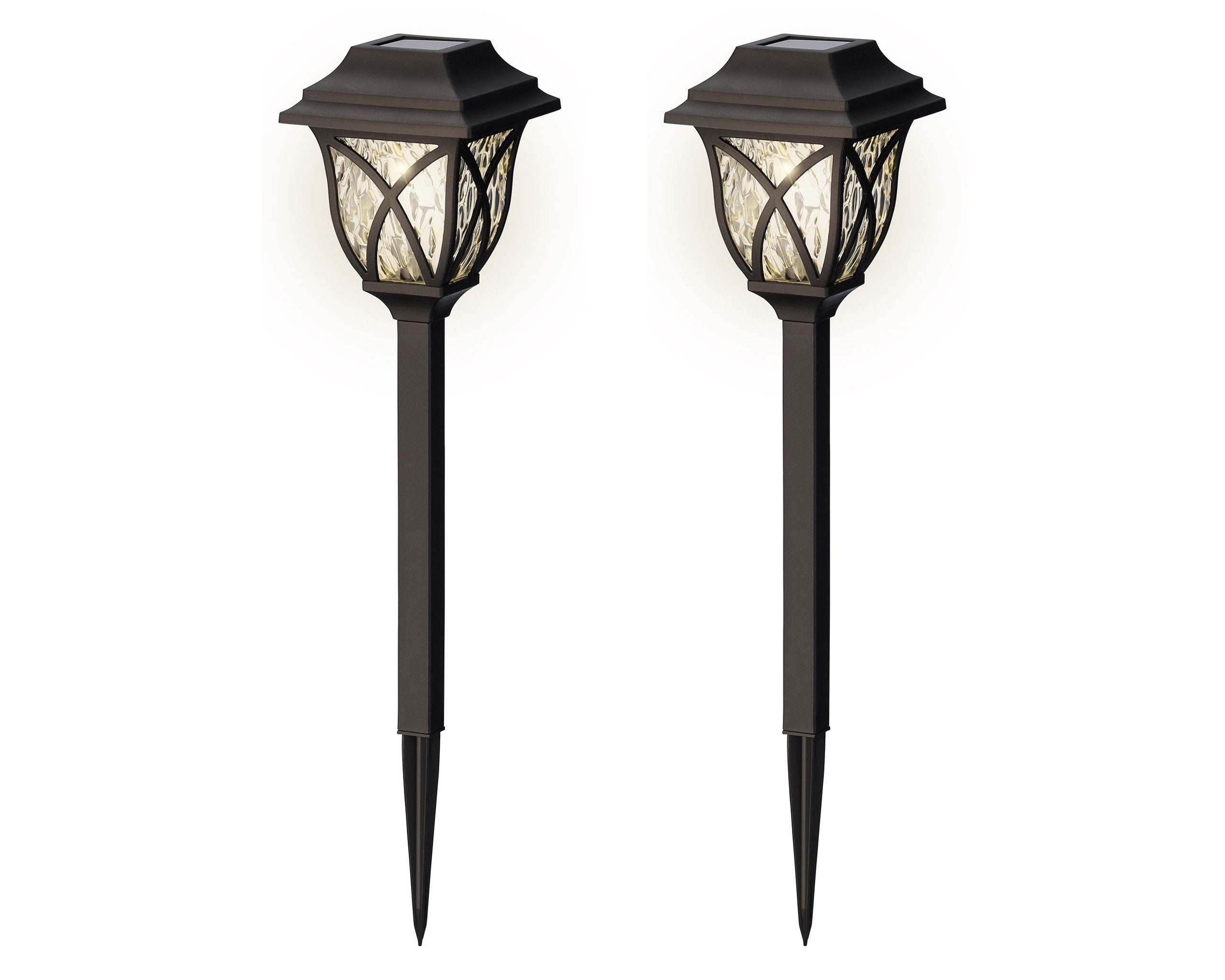 Lumineo LED Solarleuchte, Dauerlicht, warmweiß, LED günstig online kaufen
