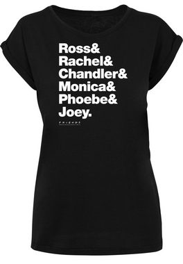 F4NT4STIC T-Shirt FRIENDS Namen Print