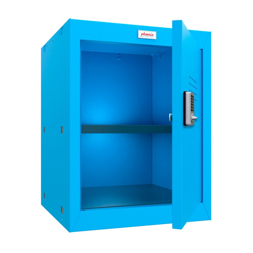 Phoenix Tresor Phoenix CL0544BBE Würfel-Schließfach Cube Locker 66L - Blau (1-St)