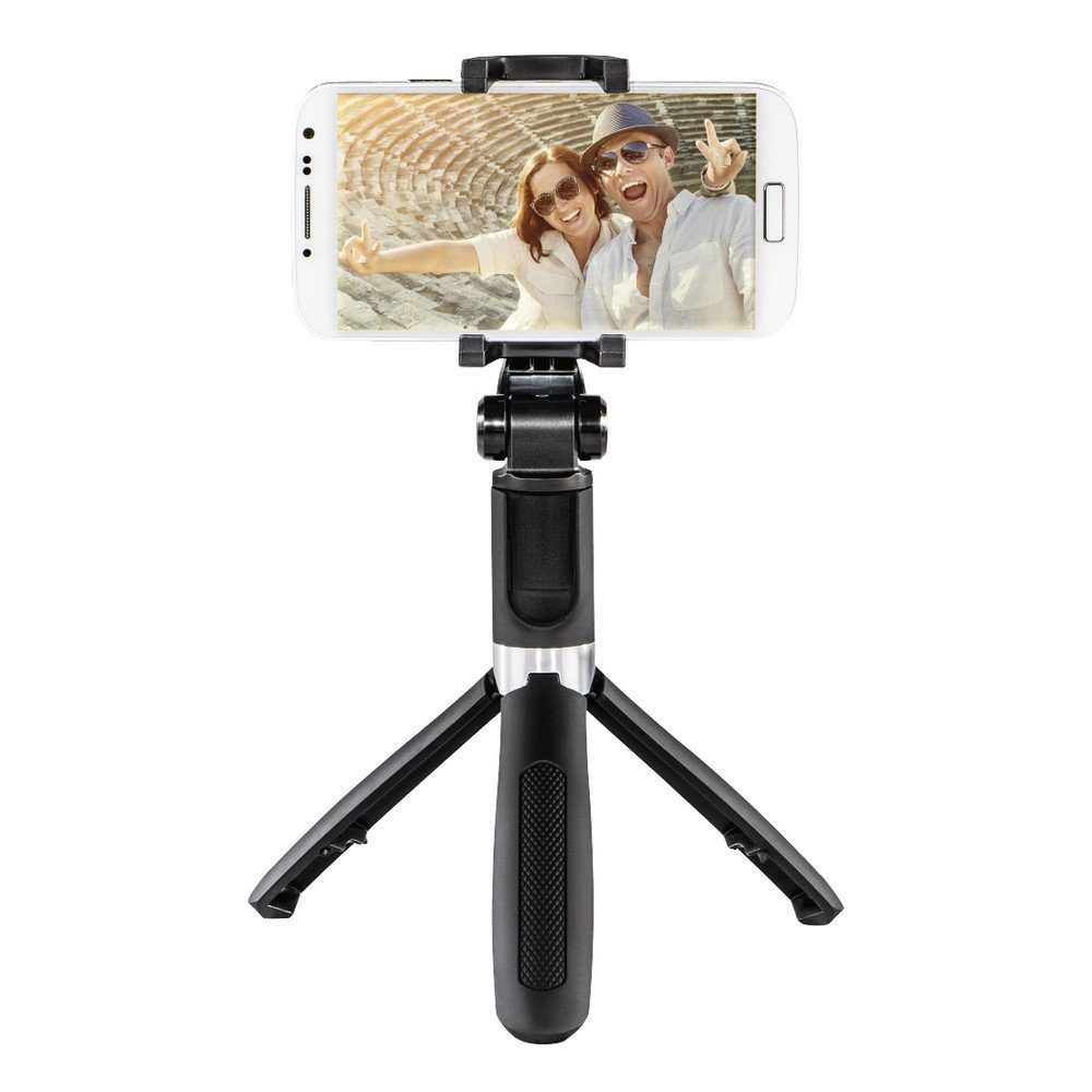 Hama Hama Funstand 57 Selfie-Stick Smartphone Schwarz Stativbeine | Ministative