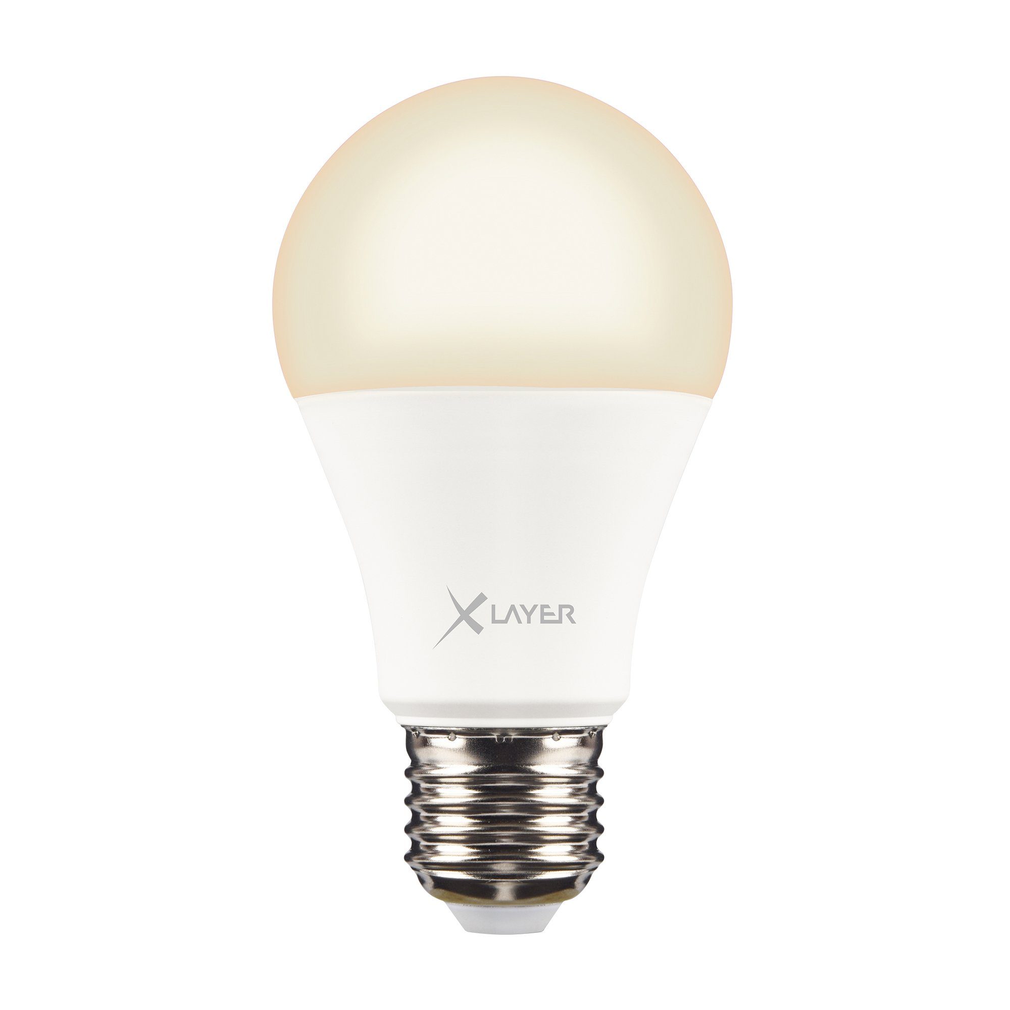 XLAYER Smarte LED-Leuchte WLAN Dimmbar Kaltweiß, Echo 9W Warm- E27 LED Smart und Lampe
