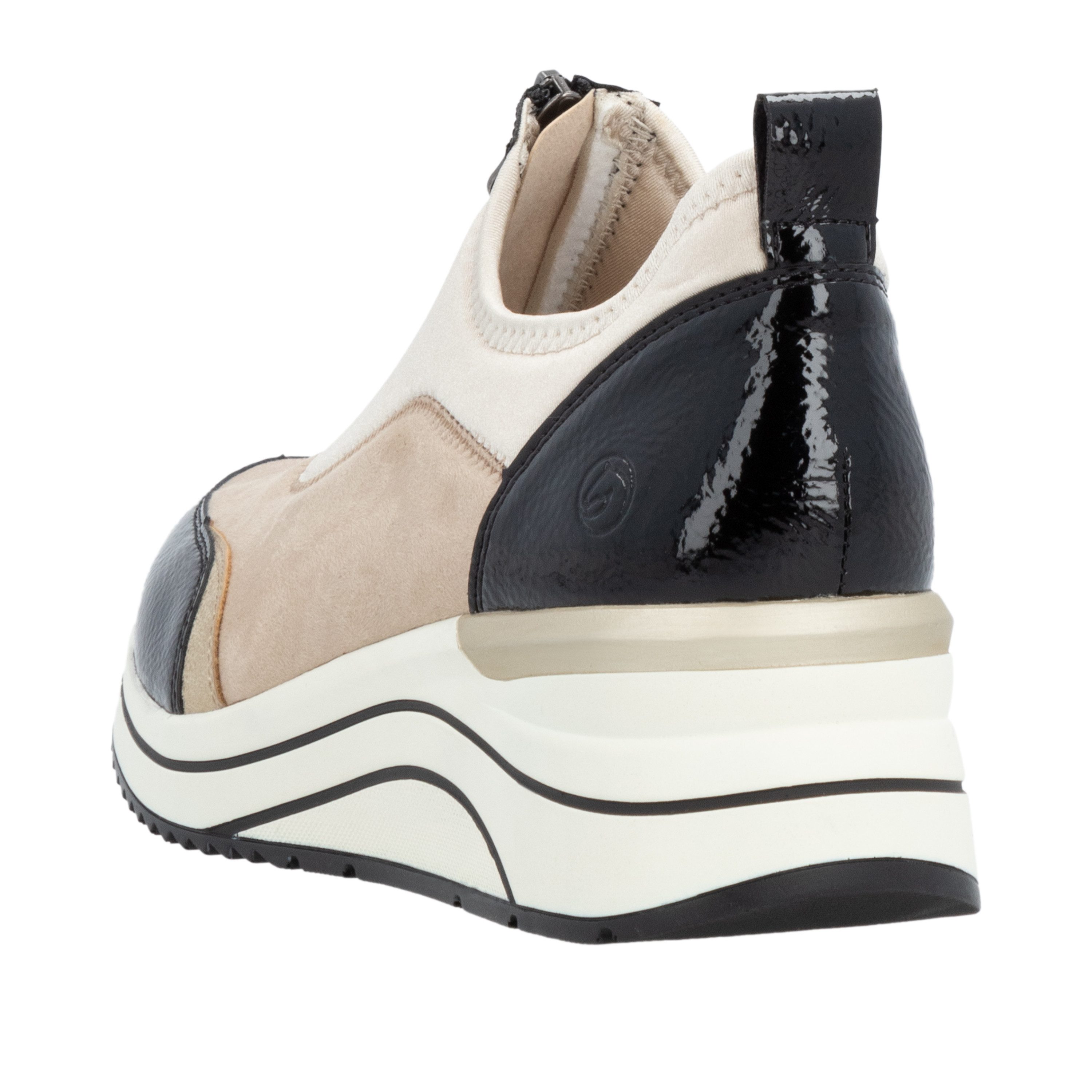 Remonte Slip-On Sneaker, Keilsneaker, Slipper, Schlupfschuh, Freizeitschuh, vegan