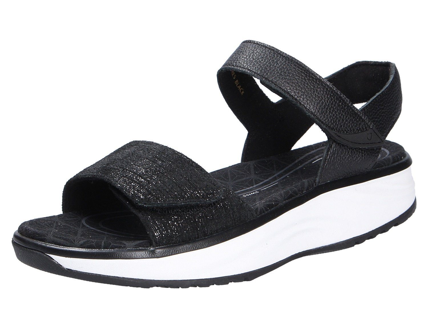 Joya FLORES BLACK Sandale Weicher Gehcomfort günstig online kaufen