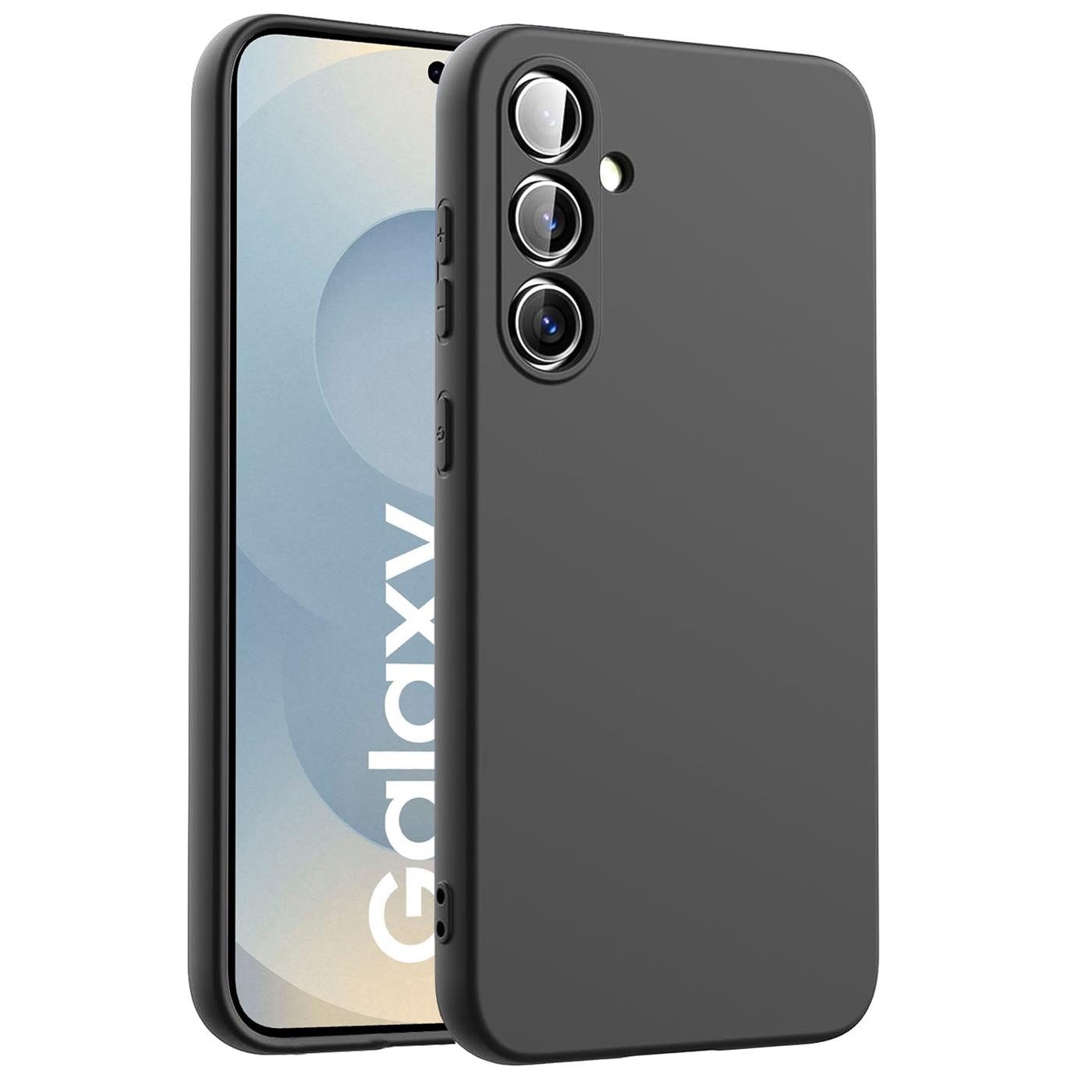 CoolGadget Handyhülle Silikon Colour Series Slim Case für Samsung Galaxy S25 6,2 Zoll, Hülle weich Handy Cover für Samsung S25 Schutzhülle